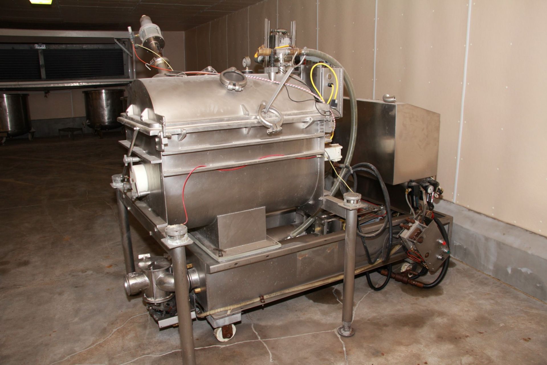 MARLEN DUAL PISTON FOOD PUMP WITH MARLEN VACUUMIZER HOPPER. MD# 670. SN: 629365. - Image 2 of 9