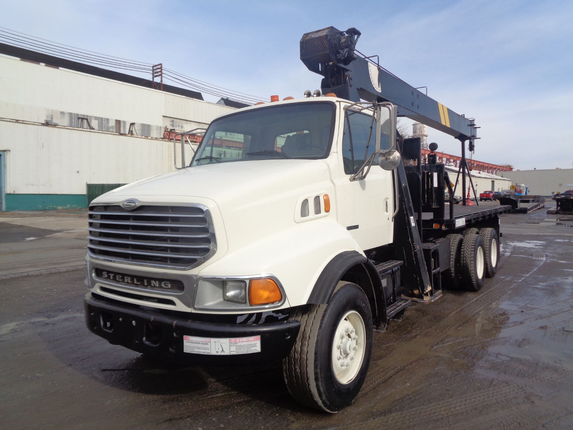 Sterling Boom Truck Crane 16 Ton Capacity - 68ft Height - Image 8 of 14