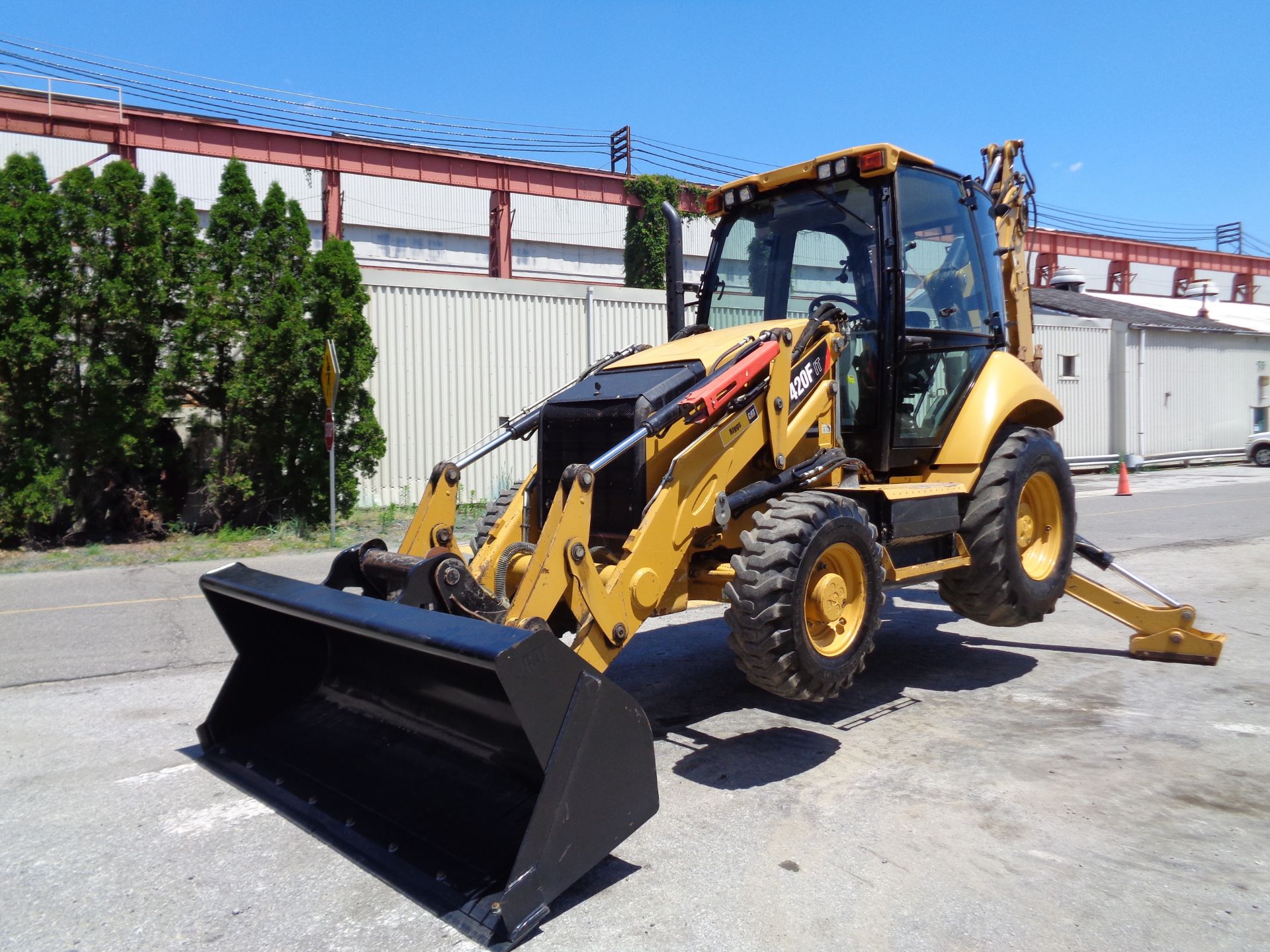 2014 Caterpillar 420FIT Backhoe - 4x4 - Extendahoe - Image 6 of 13