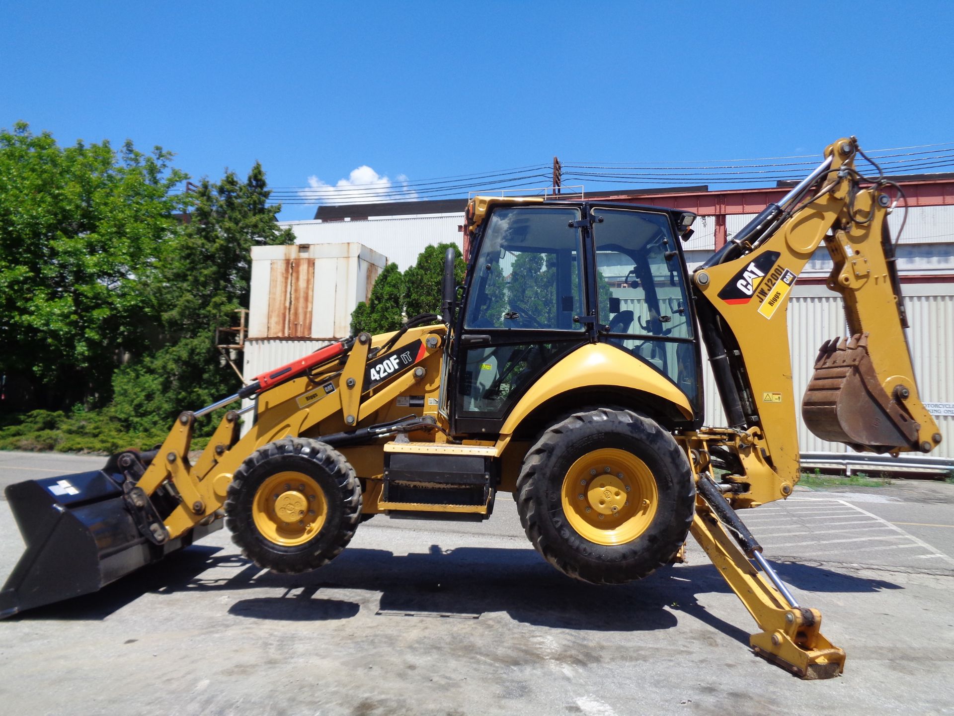 2014 Caterpillar 420FIT Backhoe - 4x4 - Extendahoe - Image 7 of 13