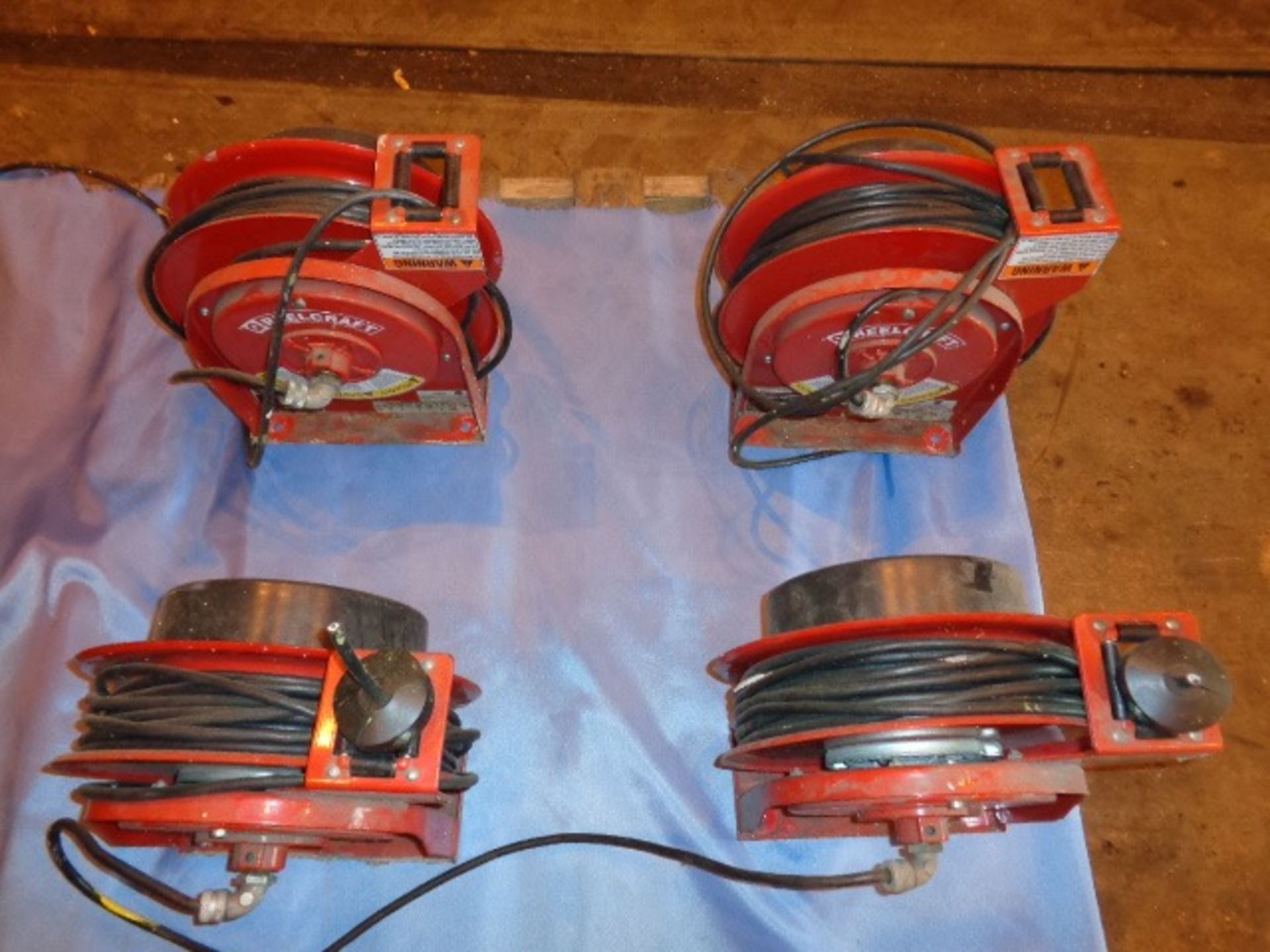 Lot of 4 Cord Reels