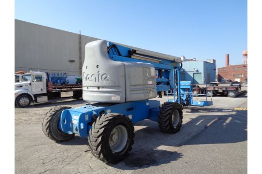 2007 Genie Z60/34 Rough Terrain Articulating Boom Lift - 60FT Height - Image 8 of 12