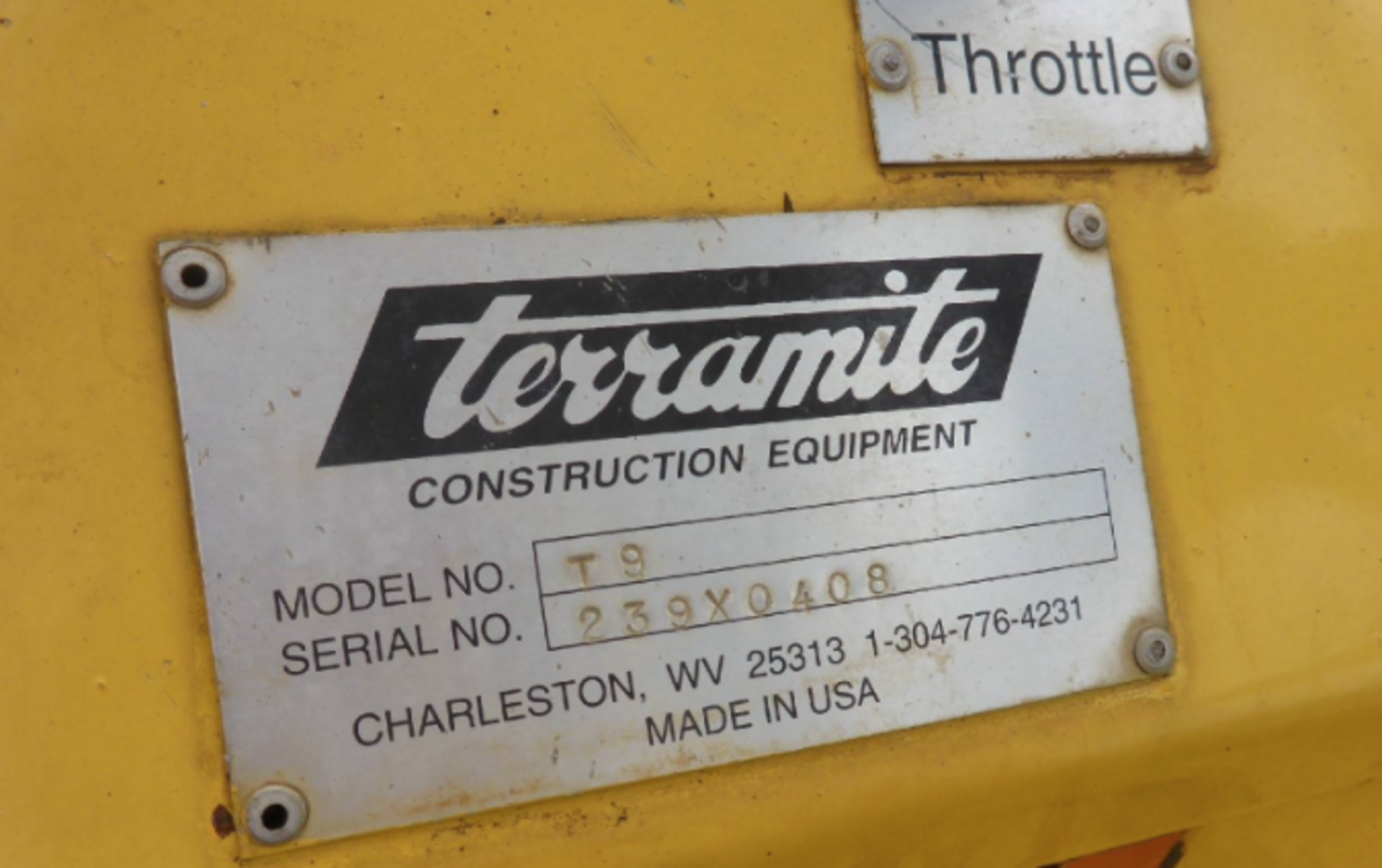 Terramite T9 4x4 Mini Backhoe Loader - Diesel - Image 11 of 18