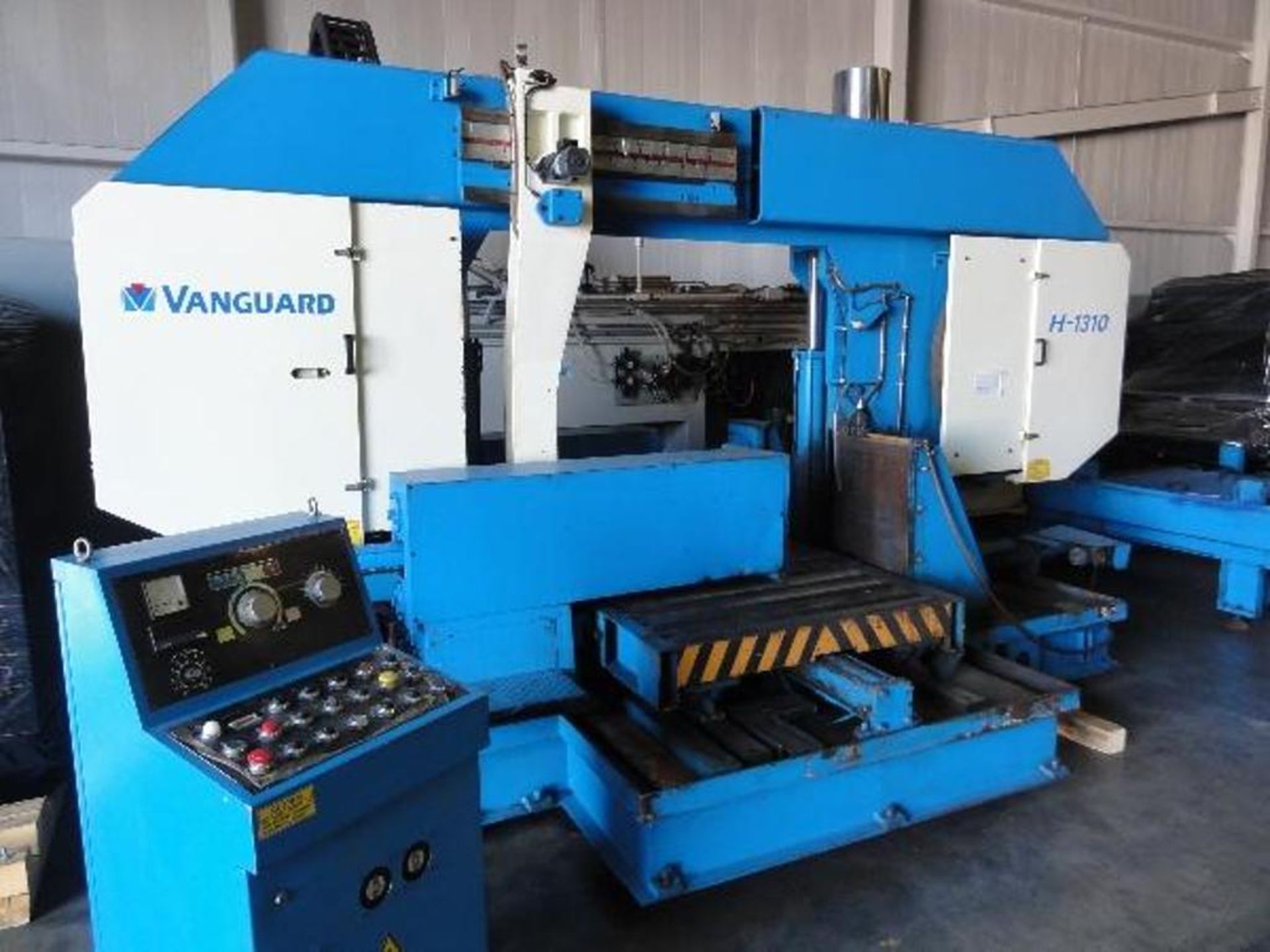 2006 Vanguard Model H-1310 Semi-Automatic Horizontal Band Saw, 52" x 40" Rectangular Capacity