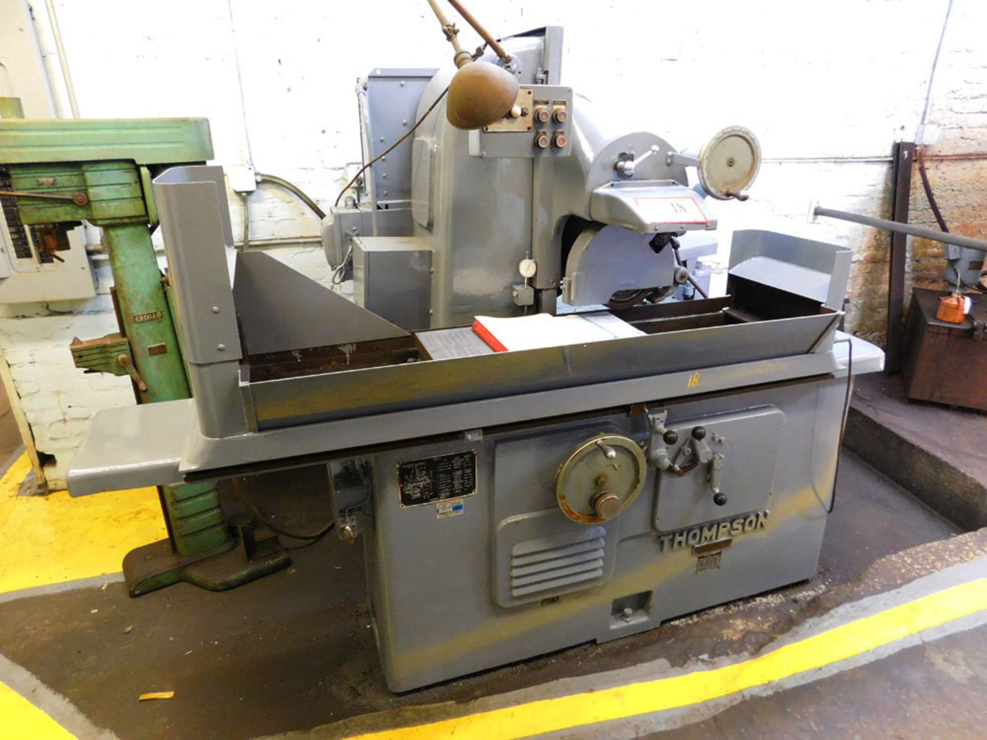 Thompson Surface Grinder, W/12" X 24" Magnetic Chuck, 60" Bed, s/n 545271