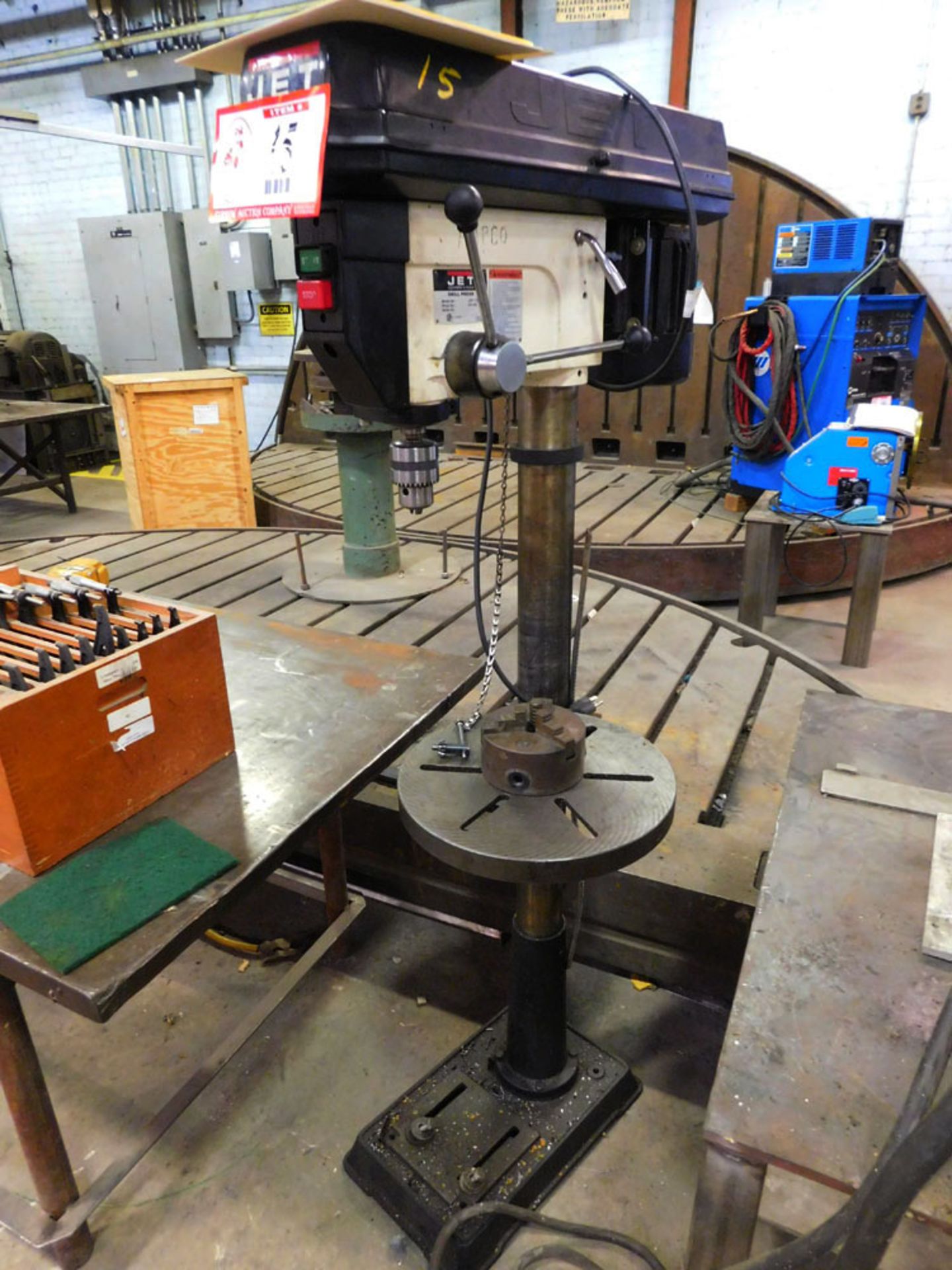 Jet Mdl JDP-17MF Vertical Drill Press, s/n 6060139