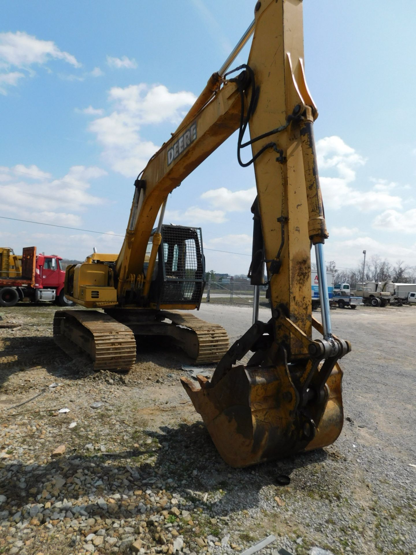 John Deere 160C LC Excavator, Heat and Air, 46' Bucket, Hyd Thumb, 5615hrs, sn 044532 (Item - Image 4 of 4