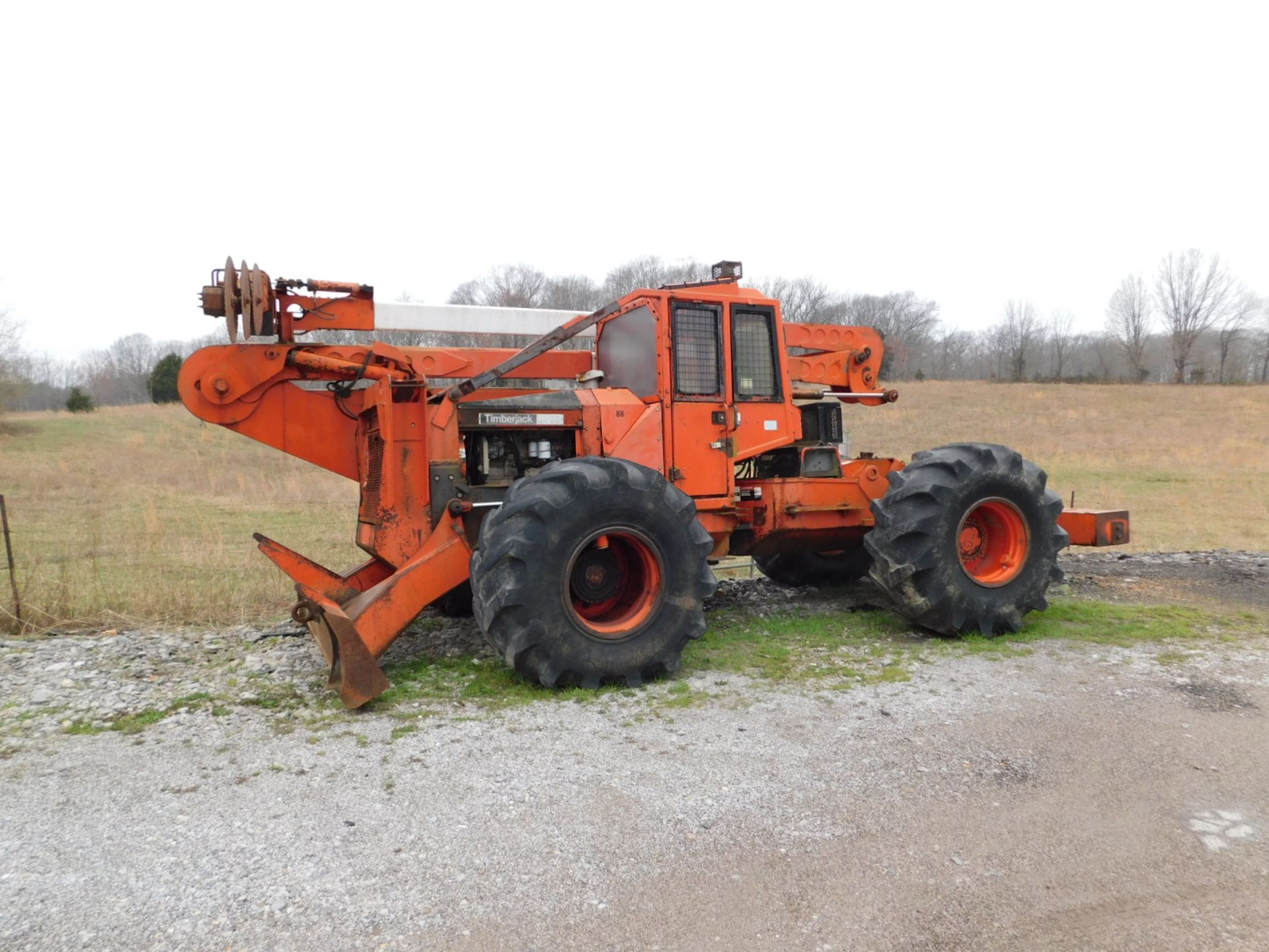 Timber Jack 380B Tree Trimmer, EROPS, Forestry Kit, 5.9 Cummins, Heat and Air, SN AC2484 (Located at - Image 6 of 7