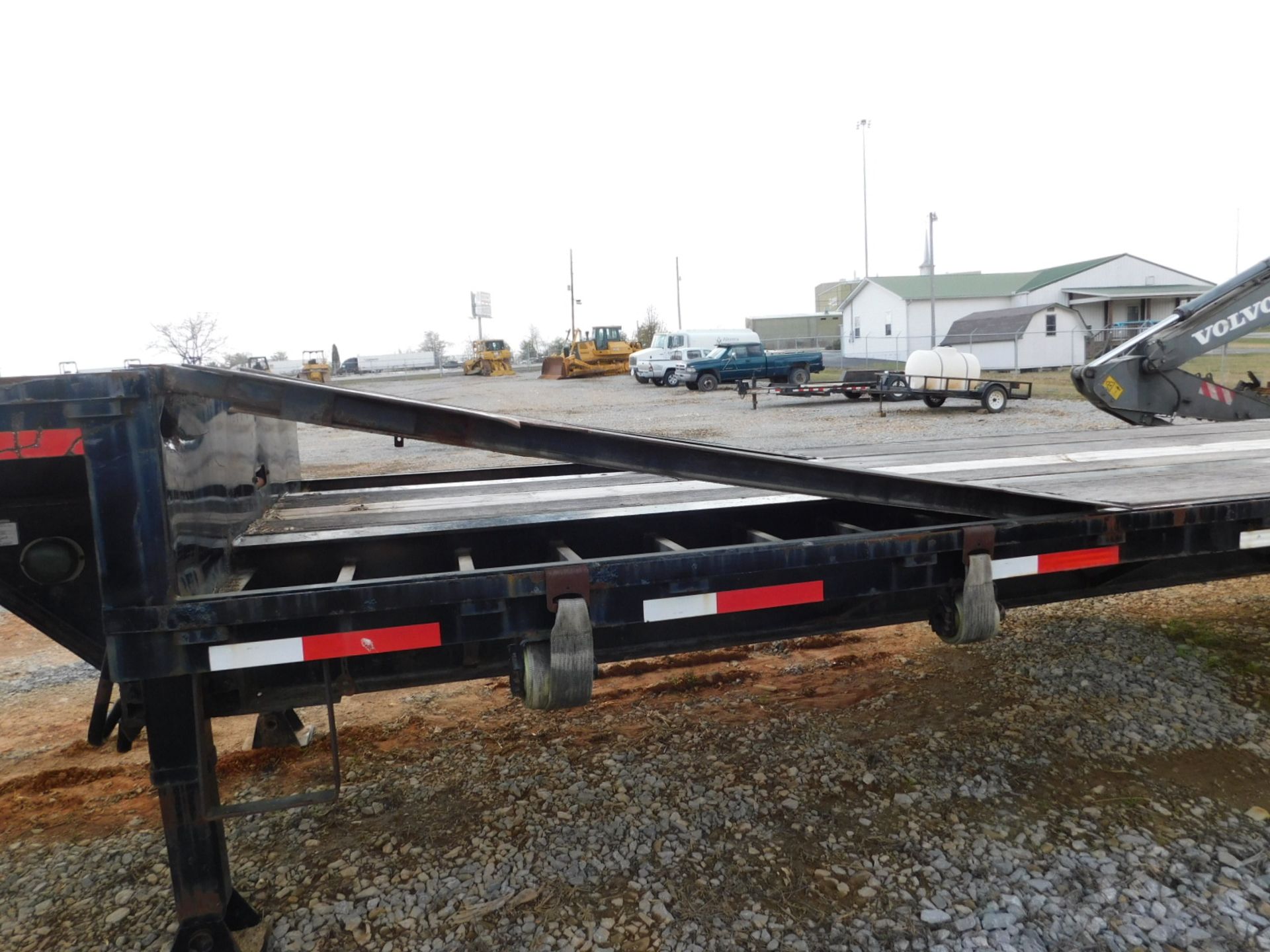 2009 Cherokee Step Deck Spread Axle Trailer, Ramps, Slide Extenders Front & Back, 53' x 102", 25,000 - Image 5 of 8