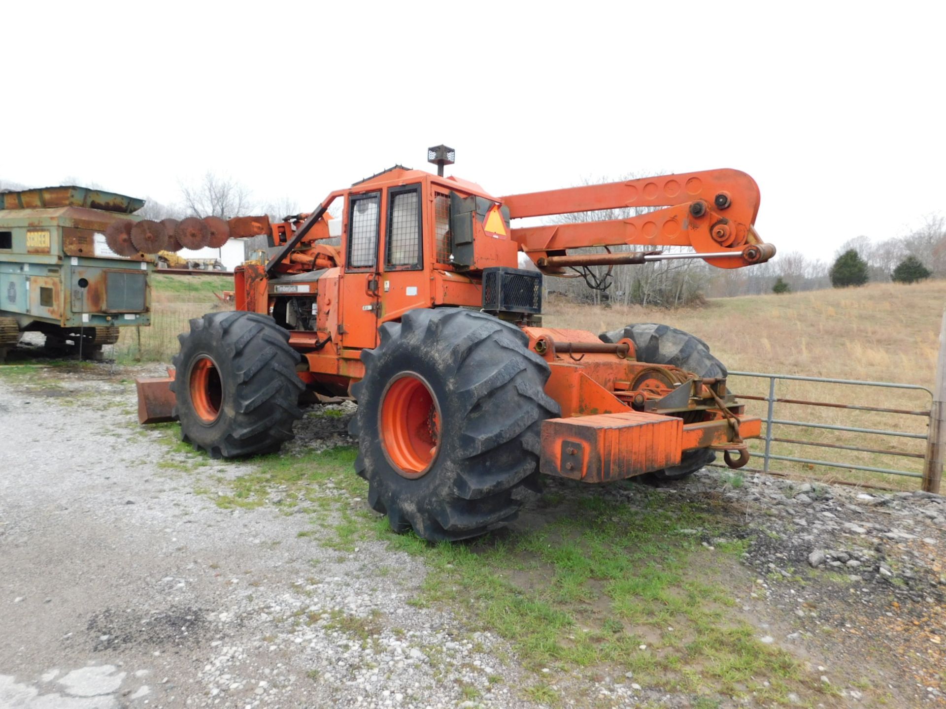 Timber Jack 380B Tree Trimmer, EROPS, Forestry Kit, 5.9 Cummins, Heat and Air, SN AC2484 (Located at - Image 4 of 7