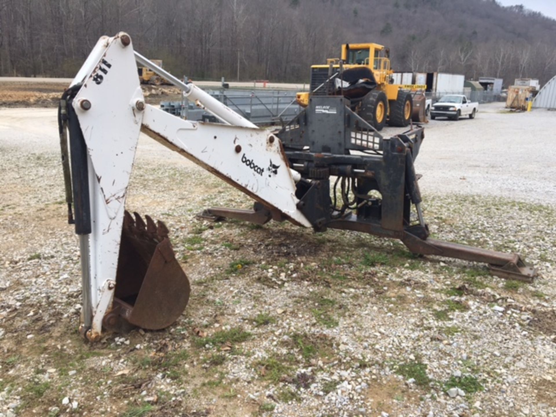 Bobcat 811 Backhoe Attachment, S/N 14854, Item Location - 376 Morgan County Hwy. Harriman