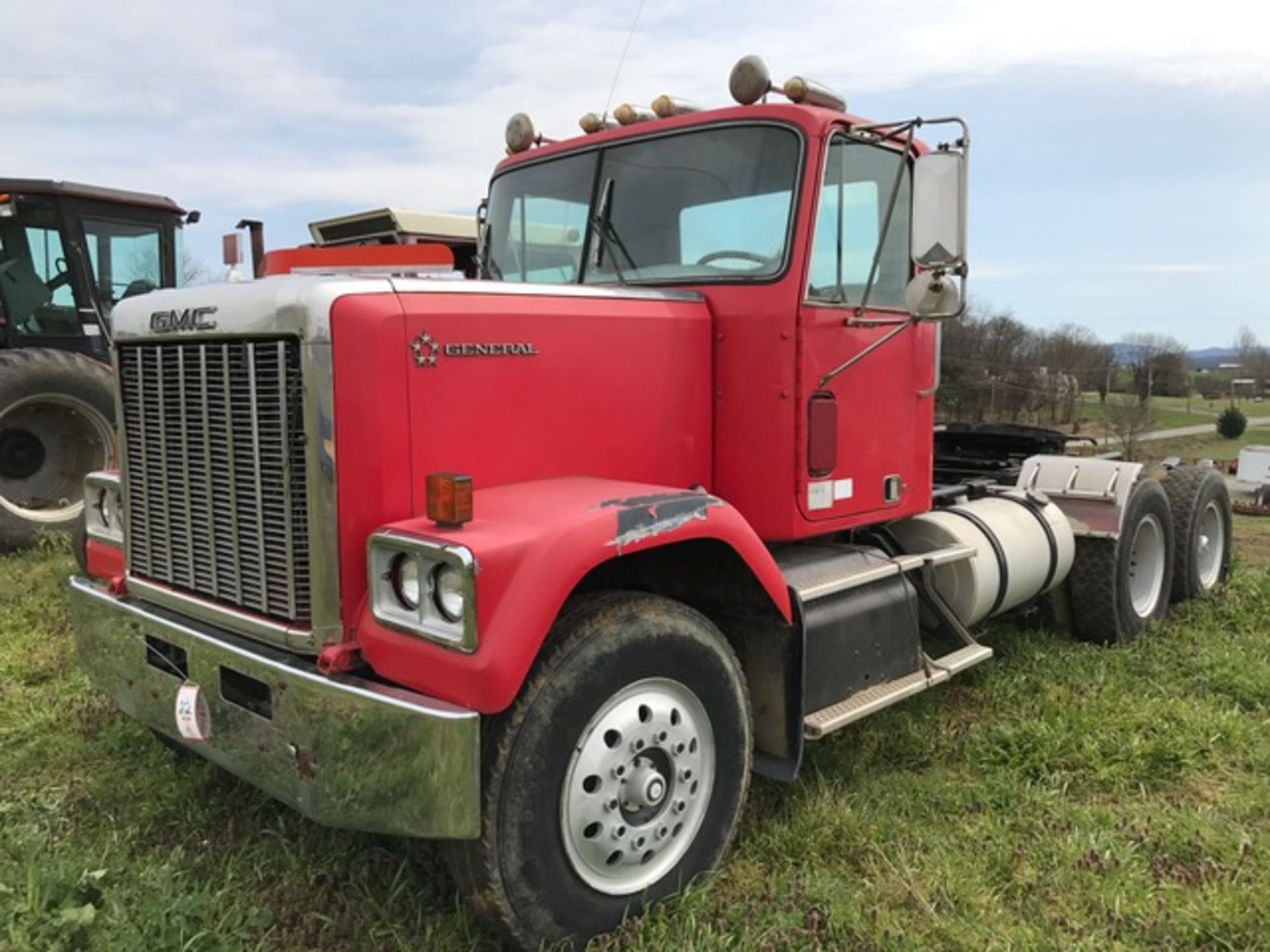 1976 GMC Brigadier General Road Tractor, Cummins Diesel, Eaton Road Ranger Trans, ODO 793,905 –