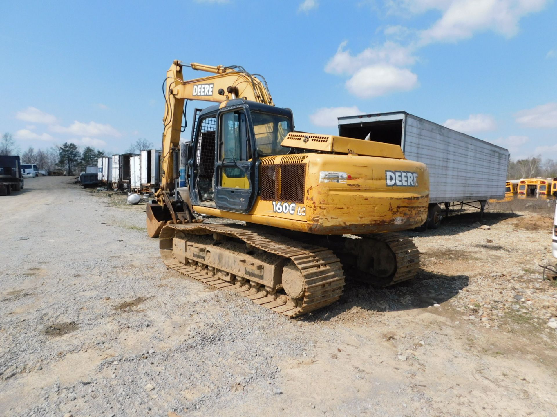 John Deere 160C LC Excavator, Heat and Air, 46' Bucket, Hyd Thumb, 5615hrs, sn 044532 (Item - Bild 3 aus 4