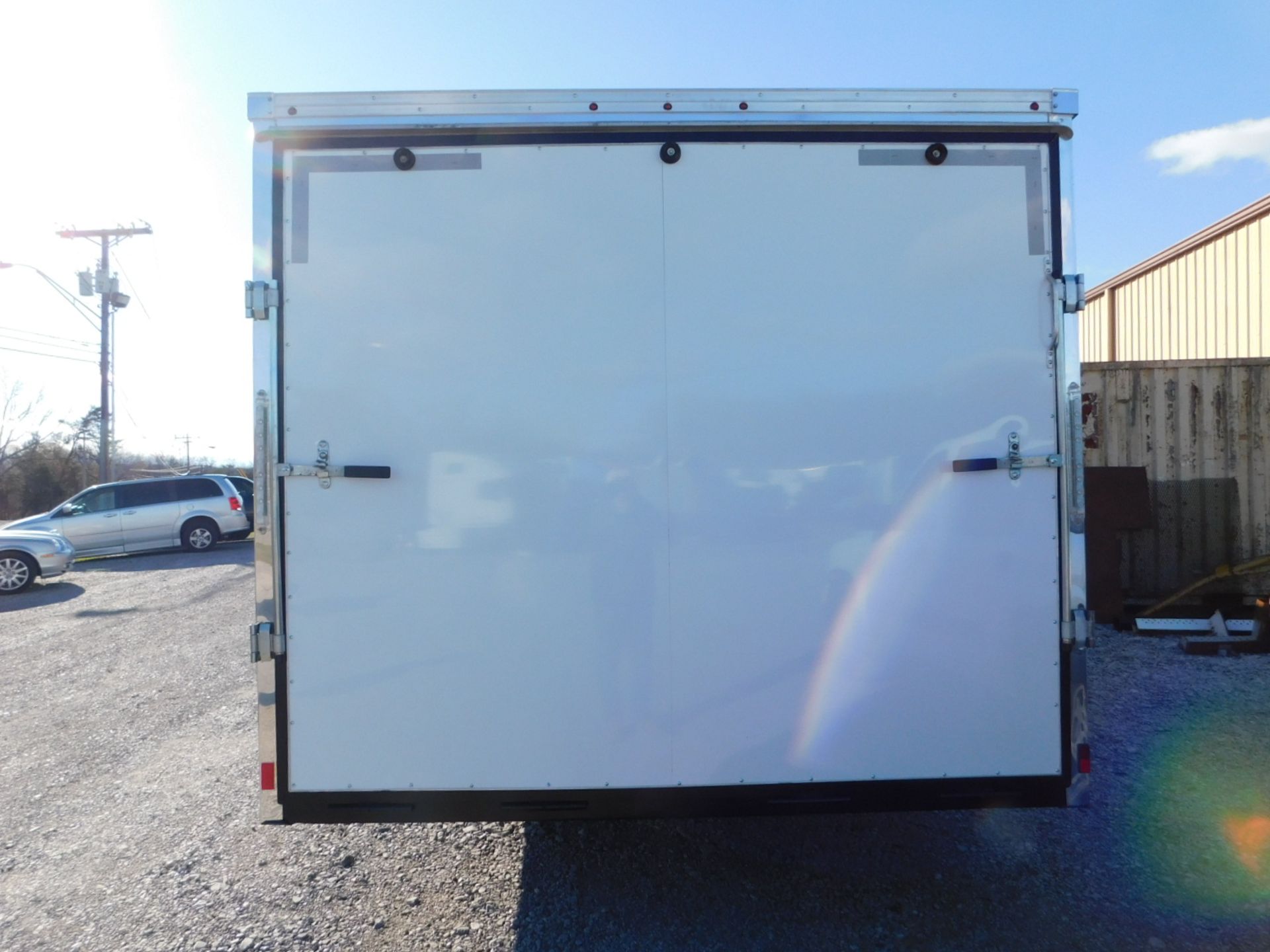 2016 Pace American 30' X 102" Enclosed Car Hauler, Heat and Air, 5000lb Super Winch, Cabinets, - Image 2 of 9