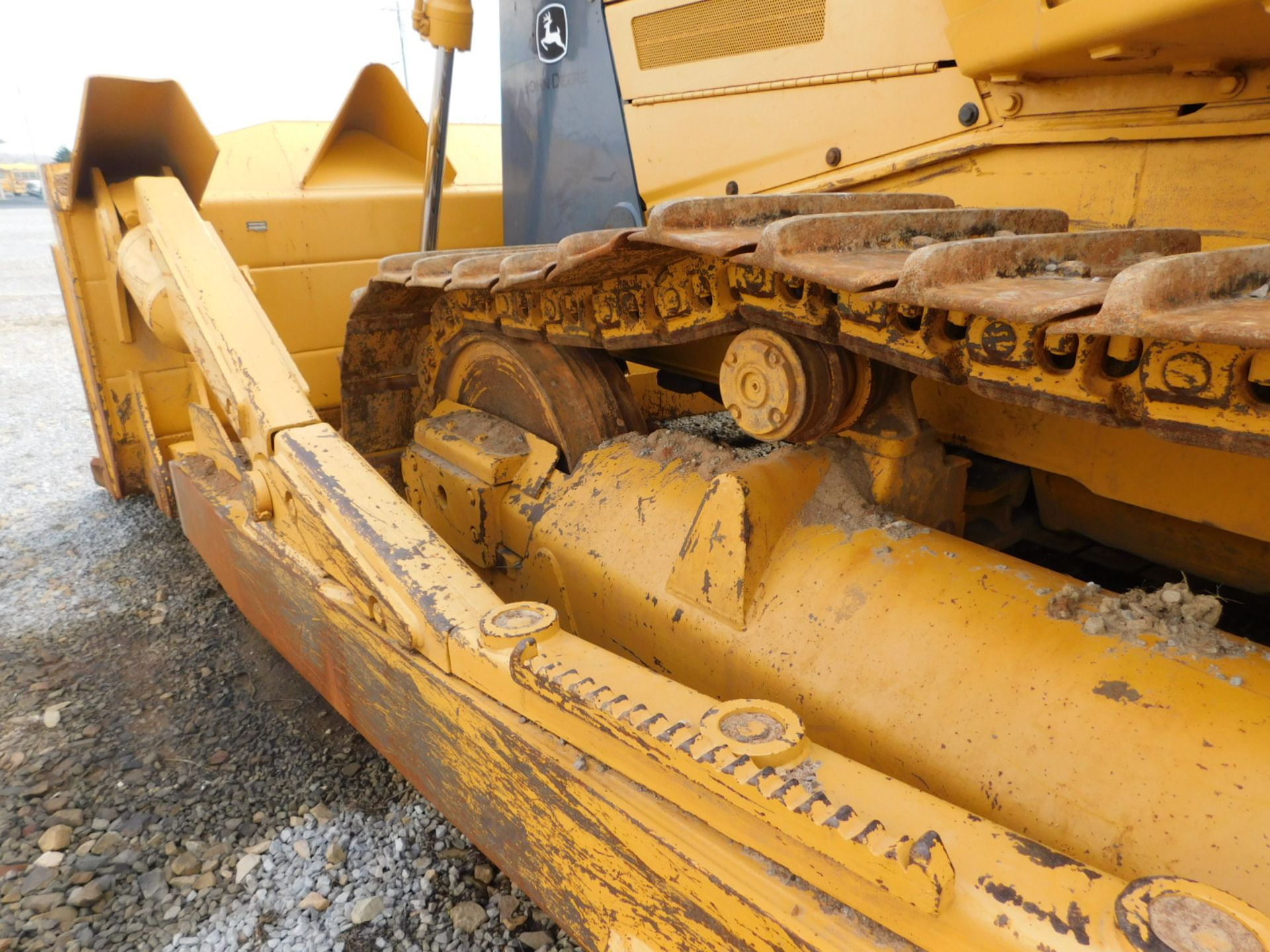 2003 John Deere 1050C Crawler Dozer, EROPS, Heat/Air, 4 Way Blade, 3 Hyd. Winches, 5401hrs, sn. - Image 6 of 7