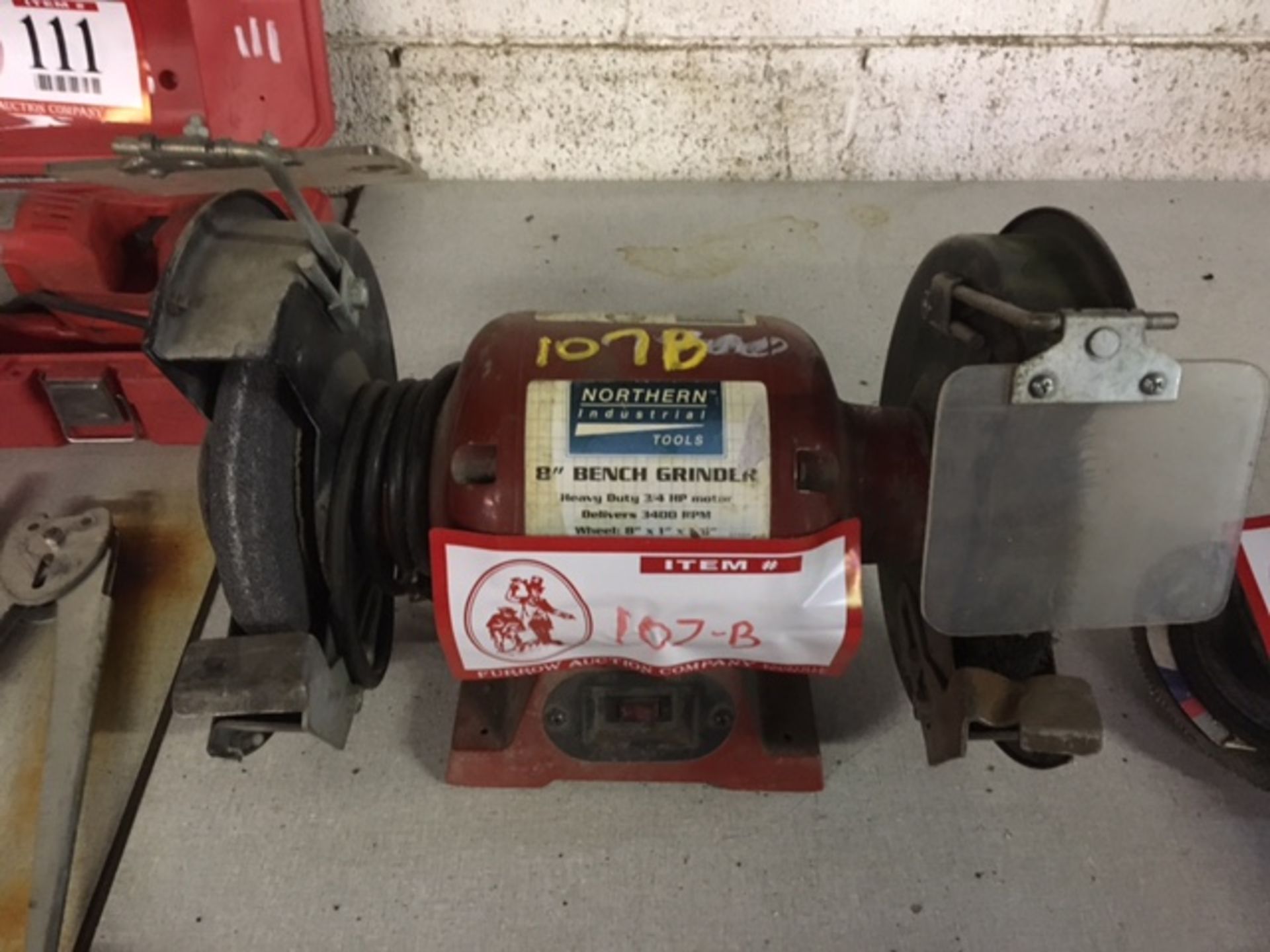 Northern 8" bench grinder