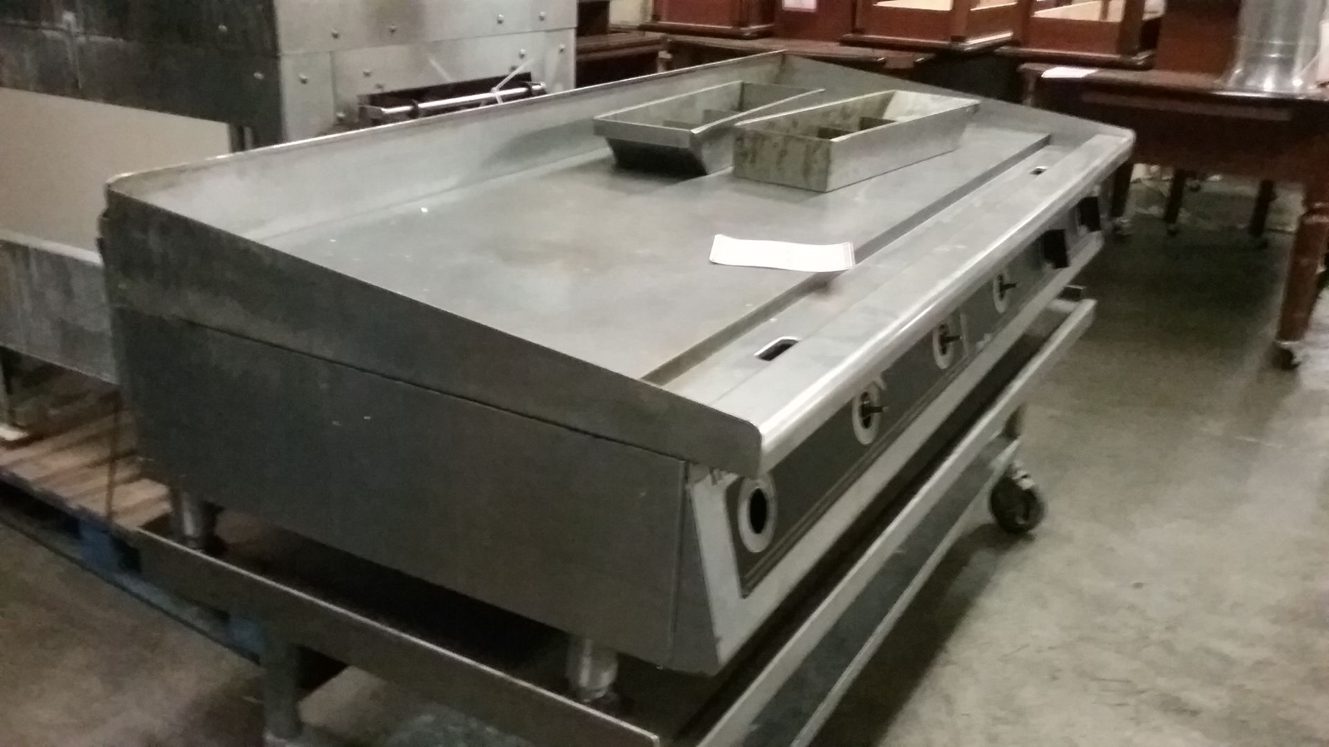 Ultra Max Flat Top Grill 72" x 32" - Image 3 of 3
