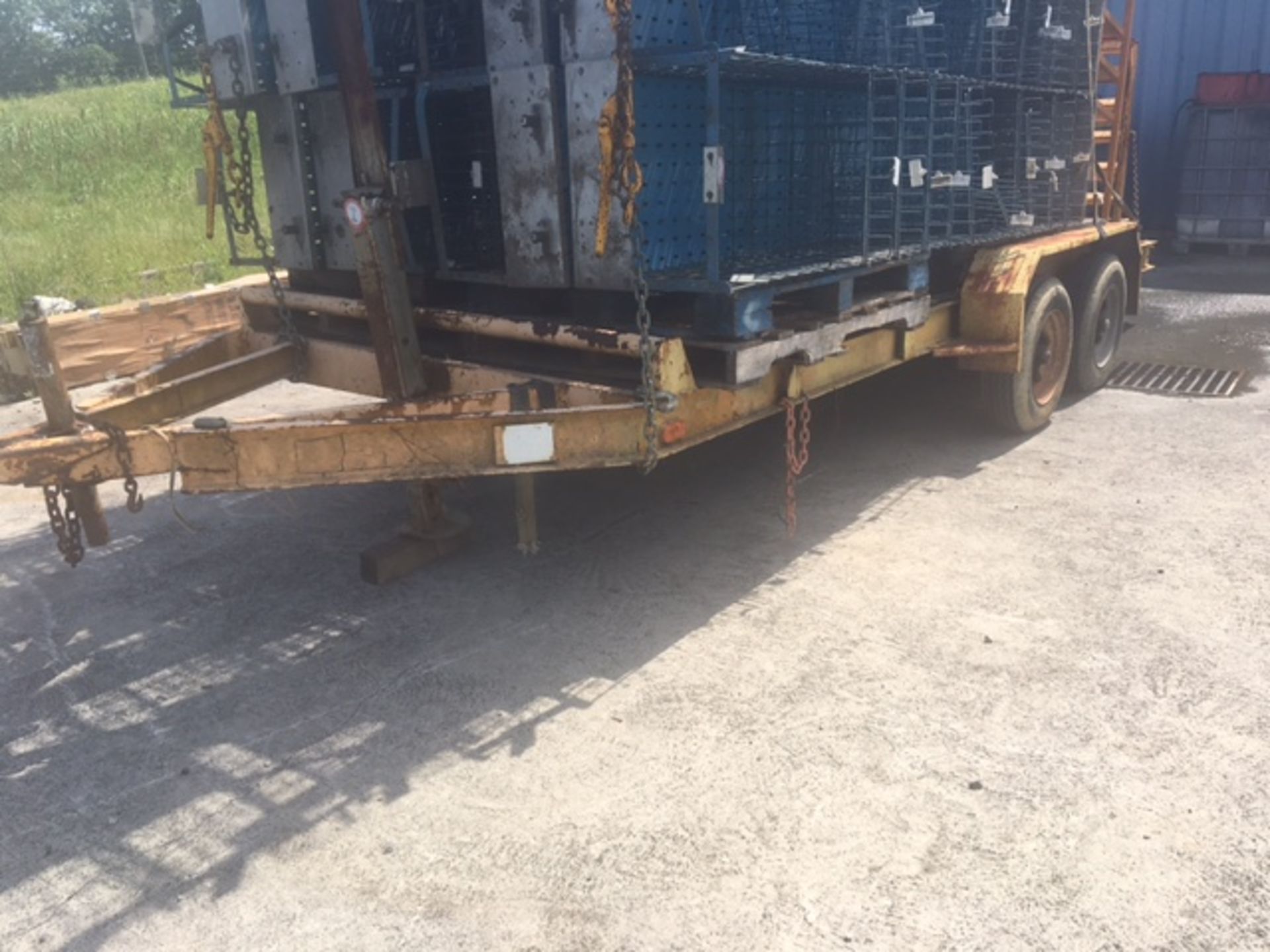 Equipment Trailer, 16', 2-Axle , W/Ramps