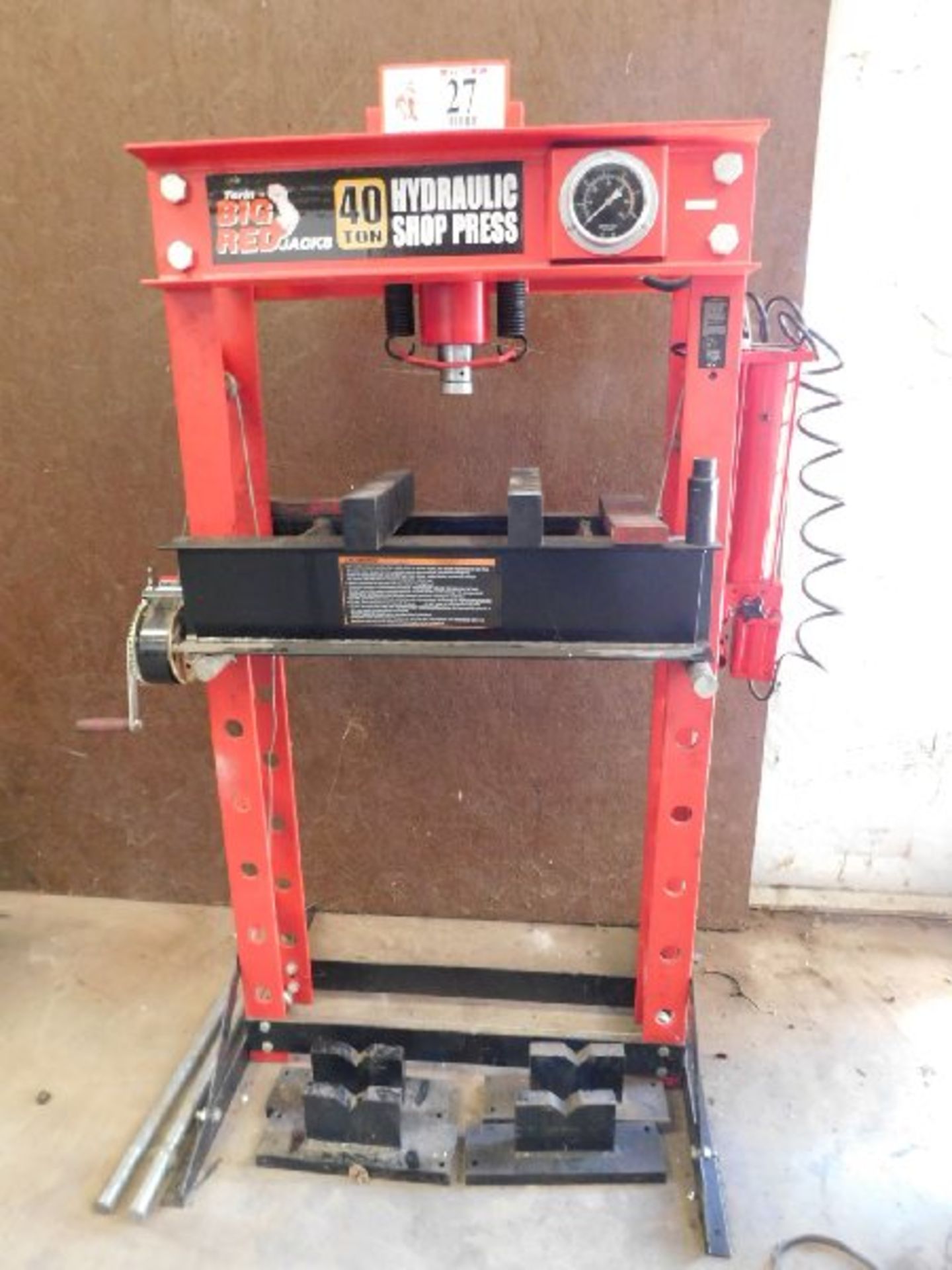 Torin Big Red 40-Ton Hydraulic Shop Press