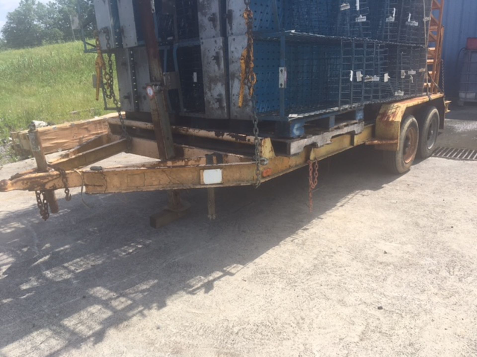 Equipment Trailer, 16', 2-Axle , W/Ramps - Image 2 of 2