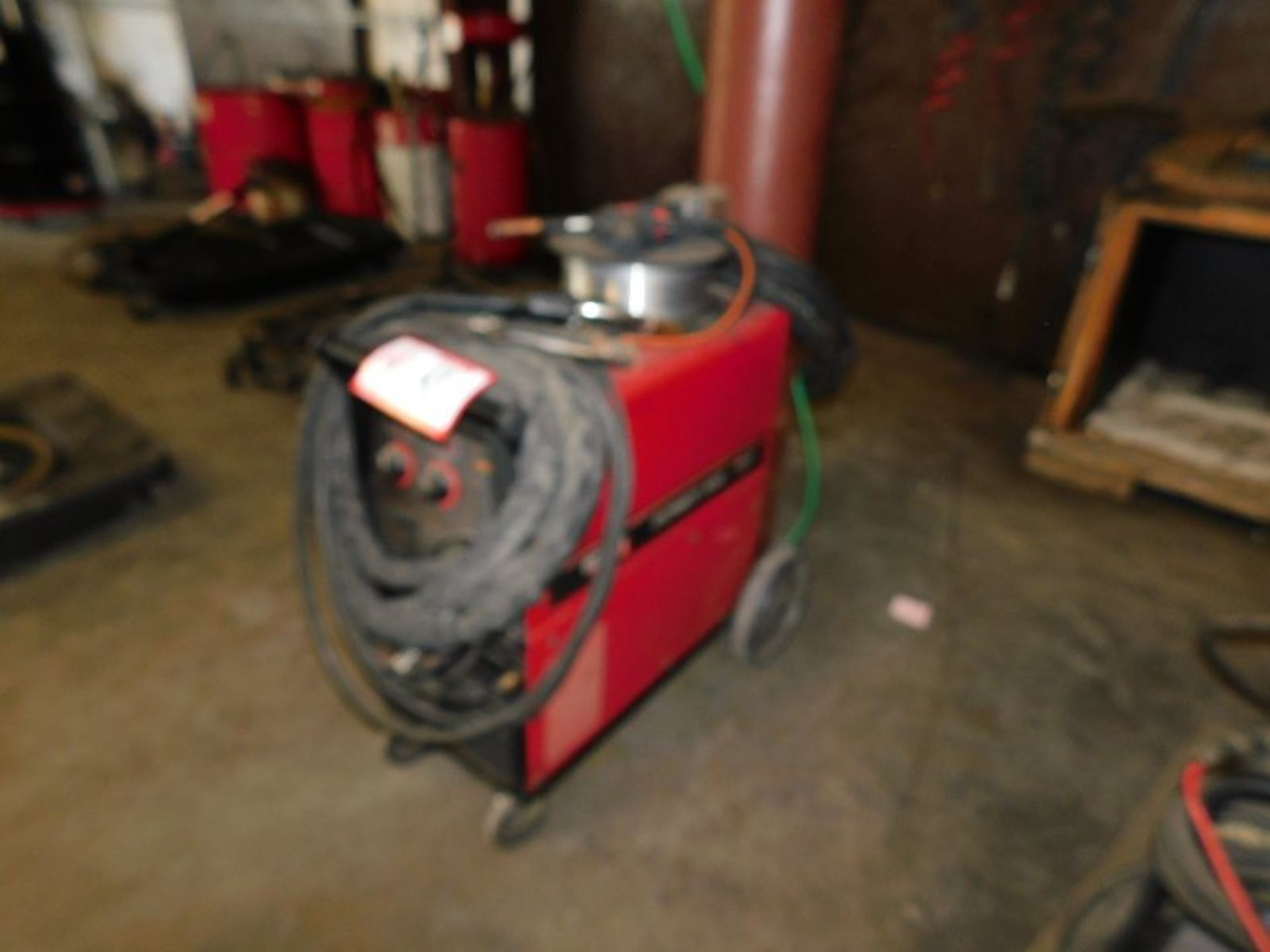 Lincoln Power Mate 255C 230 Volt, Single Phase Wire Feed Welder, W/Spool Gun - Image 2 of 2