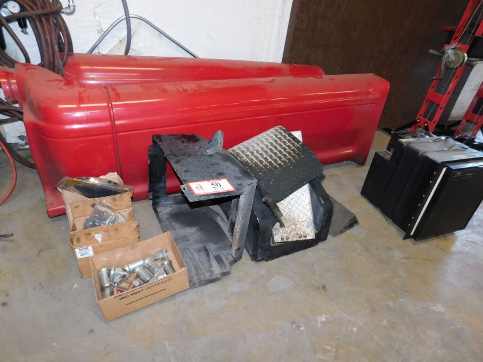 Various Truck Parts, 12 Volt Refrigerators, Battery Boxes, etc.