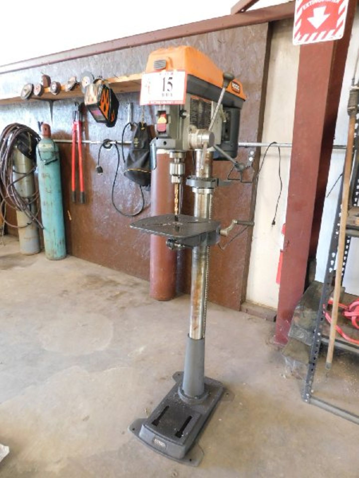 Ridgid Mdl DP15501 Vertical Drill Press, s/n AM051839531