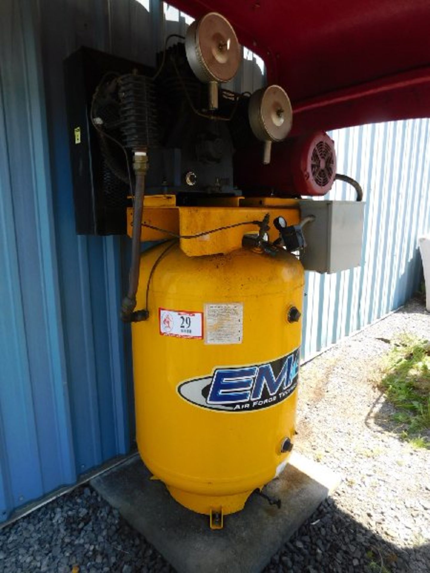 Emax 3-Stage Air Compressor 10hp, W/Eaton 3-Stage Head
