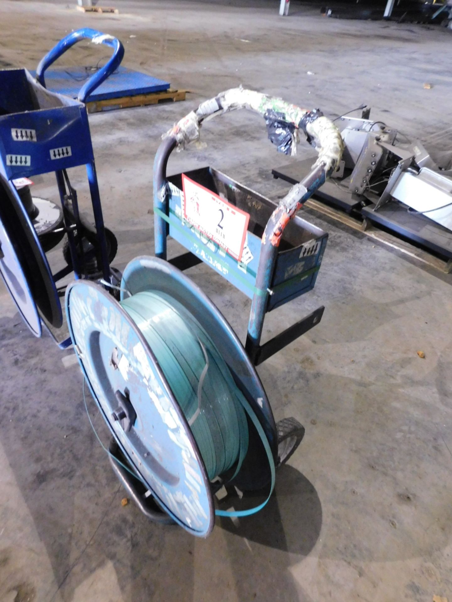 Banding Reel Cart w/Nylon Banding