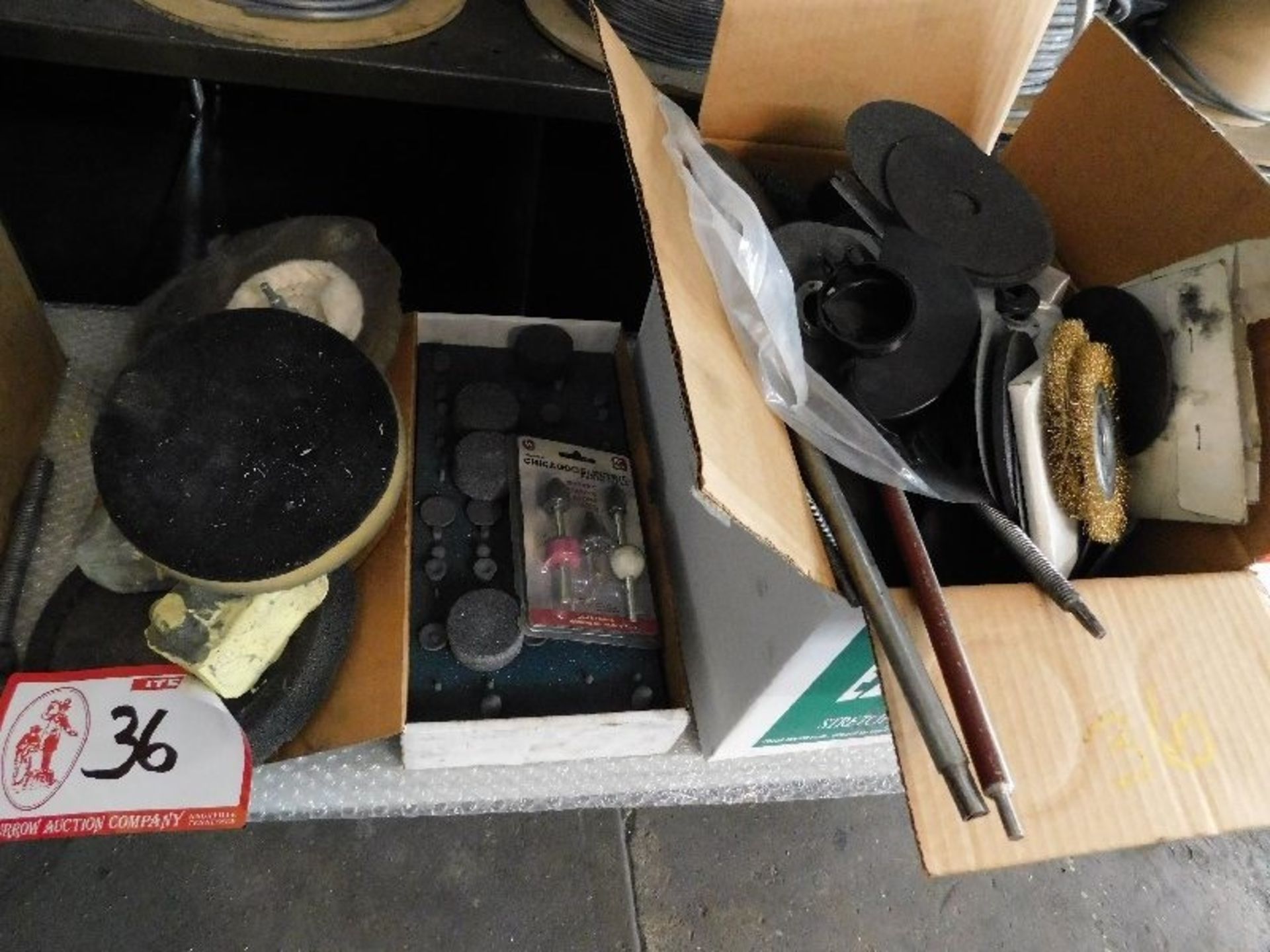 Misc. Abrasive Wheels, 4 1/2" Angle Grinder, Blades, Wire Wheels, Rotary Cutting Stones, etc. - Image 2 of 2