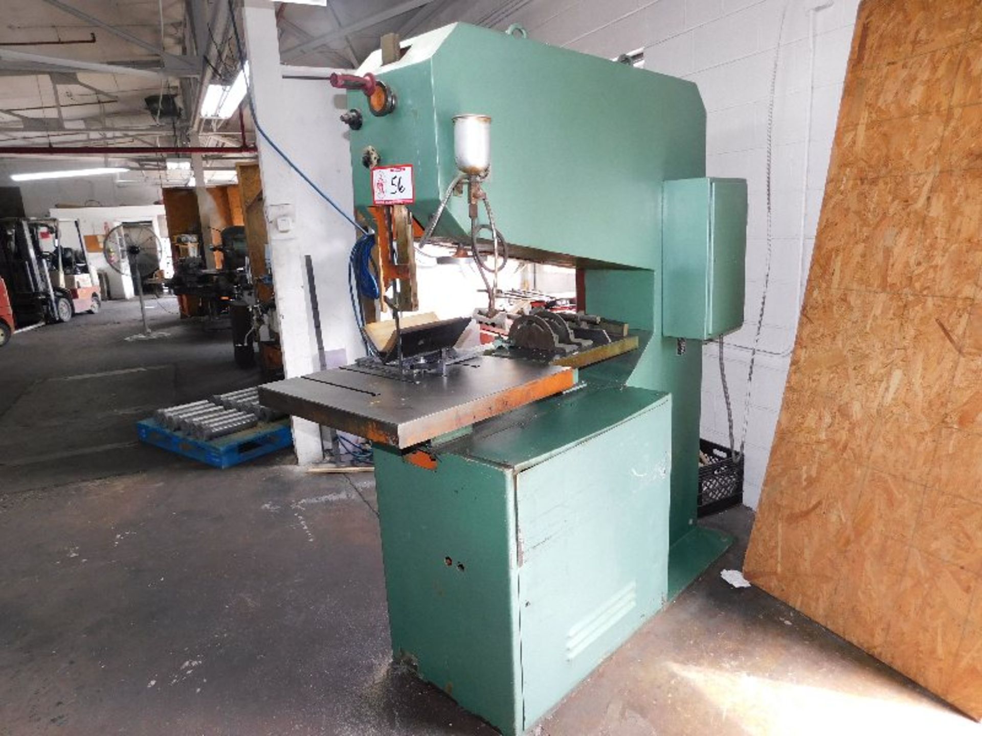 Kysor Johnson Mdl KV-40, 40" Throat Band Saw, W/Blade Welder - Image 2 of 2