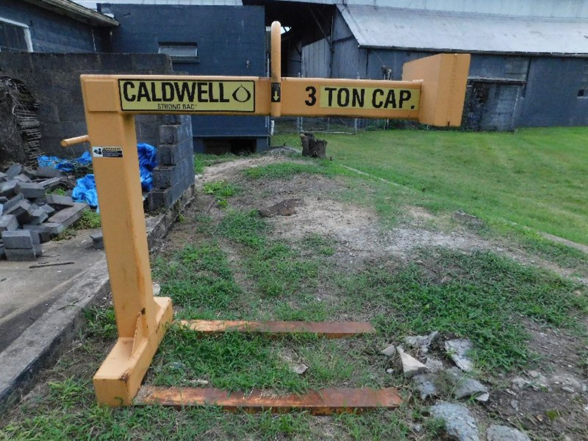 Set Caldwell Strong Bac 3-Ton Crane Forks