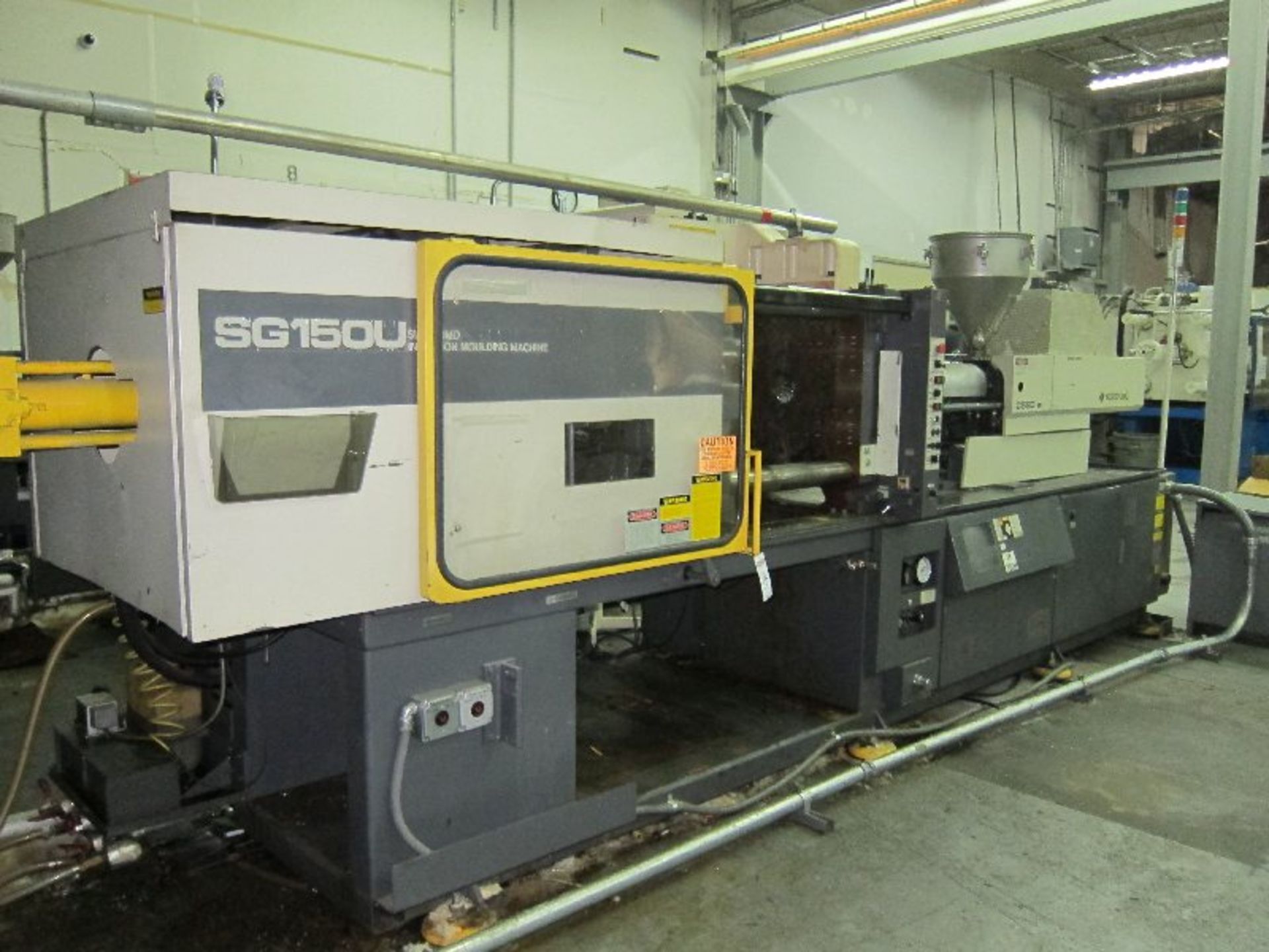 Sumitomo 150-Ton, 8.5oz Mdl SG150U Injection Molding Machine,(1991) S/N M0HT8327