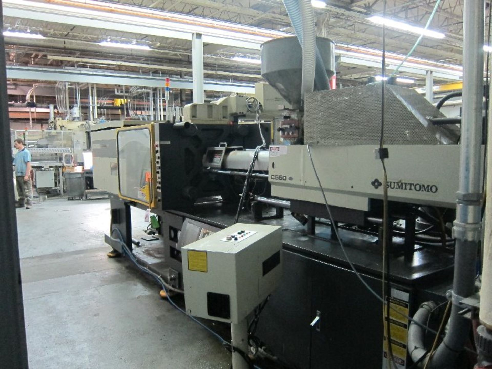 Sumitomo 150-Ton, 8.5oz Mdl SG150U Injection Molding Machine, (1991) S/N M0HT8328 - Image 2 of 4