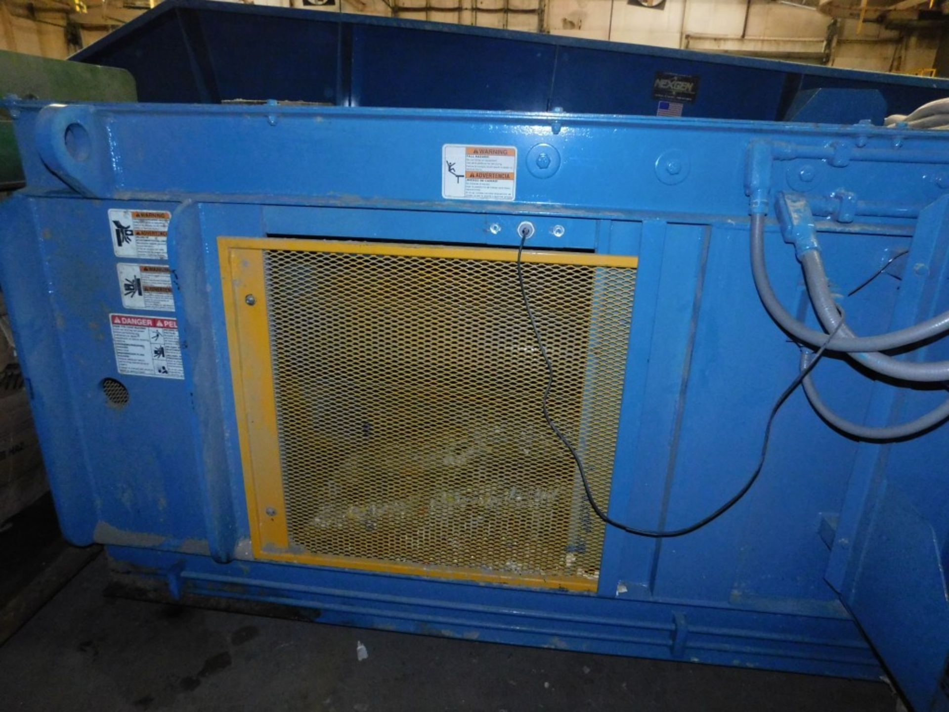 2007 NexGen Horizontal Auto Tire Hydraulic Baler, Mdl S-6042-10-100, 100 HP, Hydraulic Power Unit, - Image 4 of 11