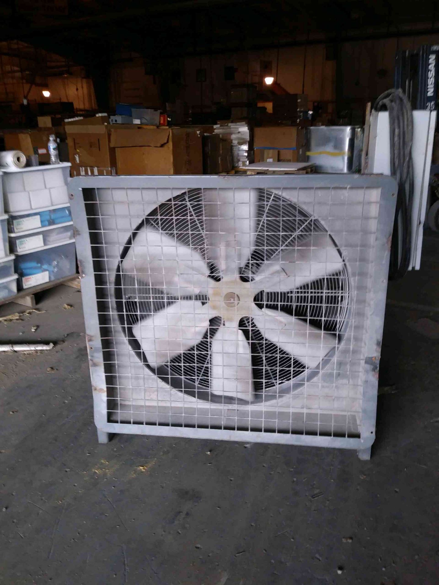 Industrial Fan, 5 HP, 230/480 volts, 1170. RPM, 16.8/8.4. Amps