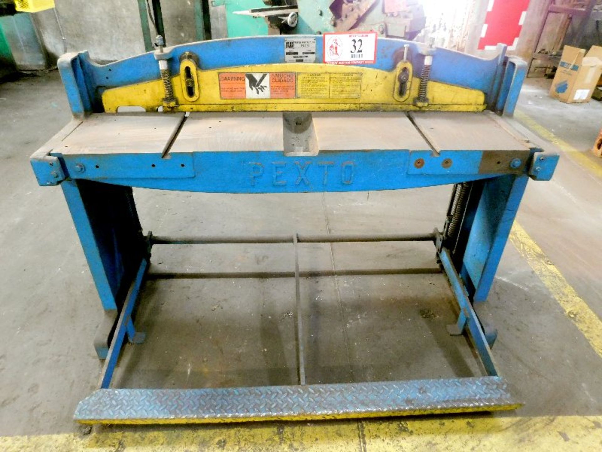 Roper Whitney Stomp Shear, Model N52K 16" Gauge Capacity, 52" width , s/n 4722390