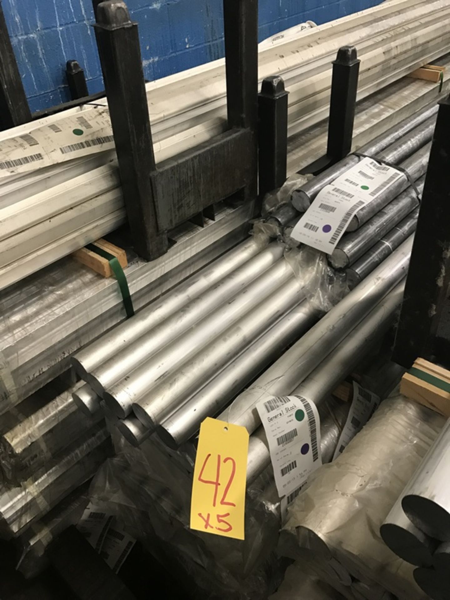 14' of Aluminum Bar Stock (various weights for each - subject to verification)