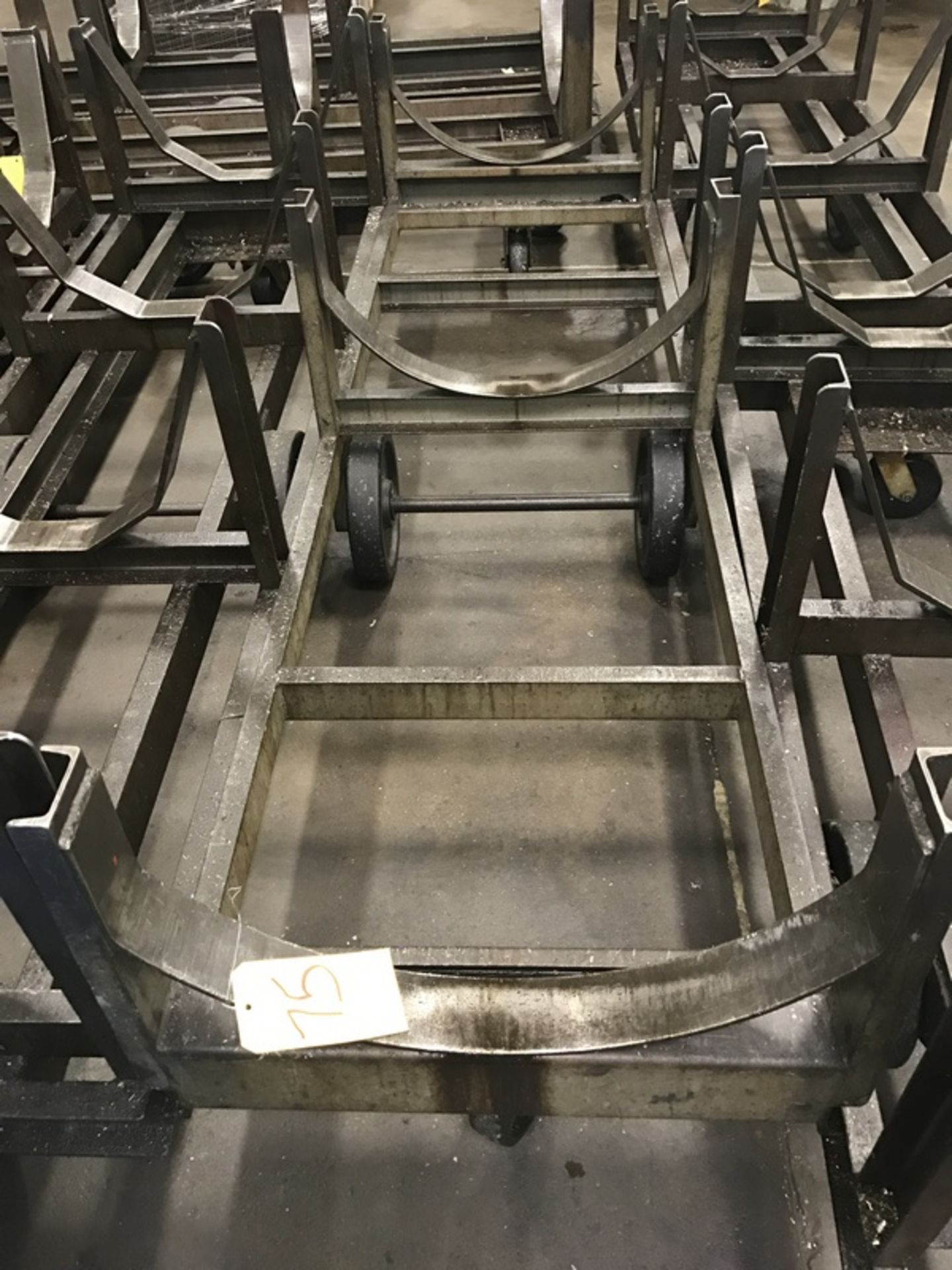 Material Handling Carts for Bar Stock Lengths