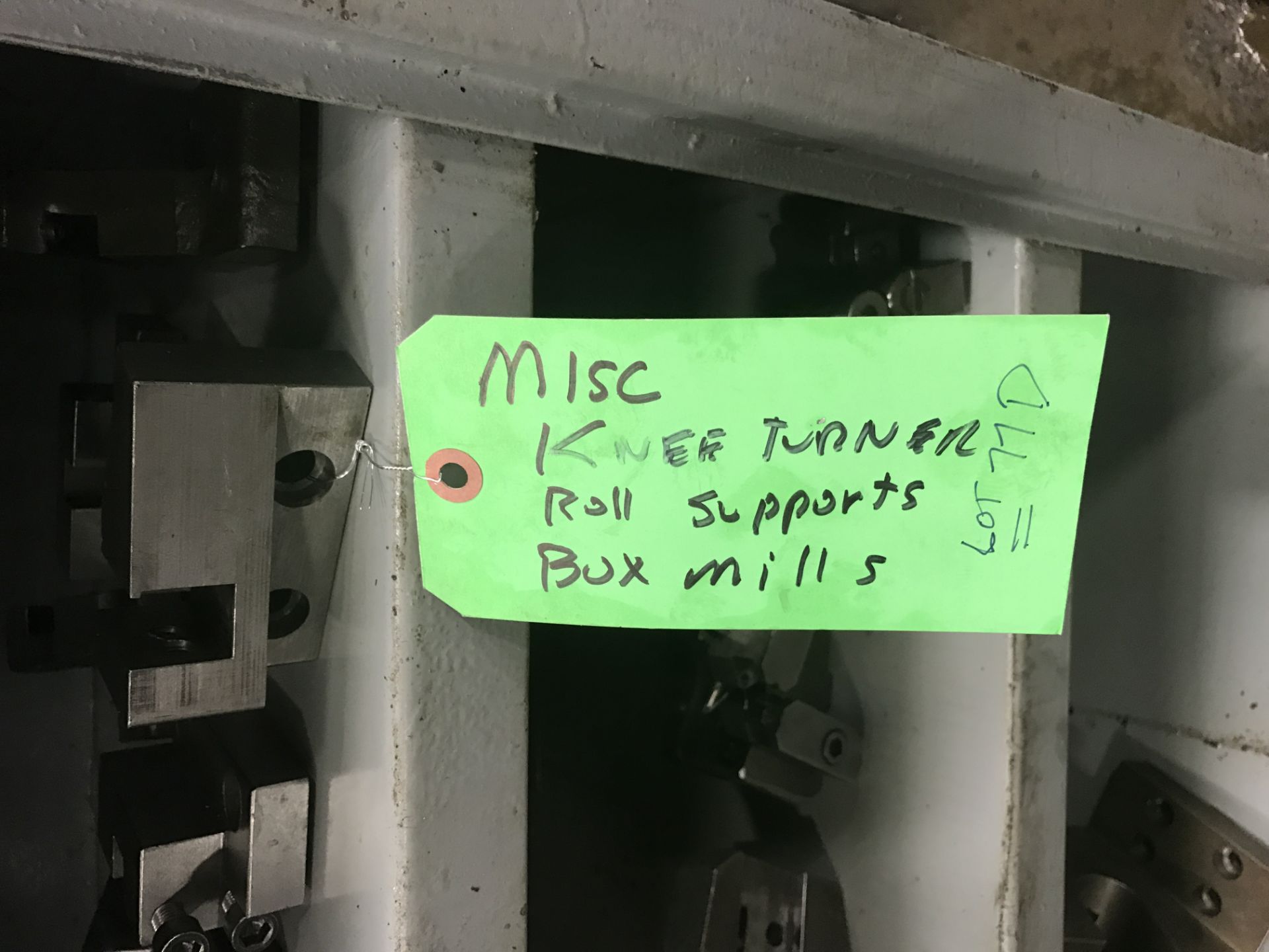 Misc. Acme Knee Turner, Roll Supports & Box Mills