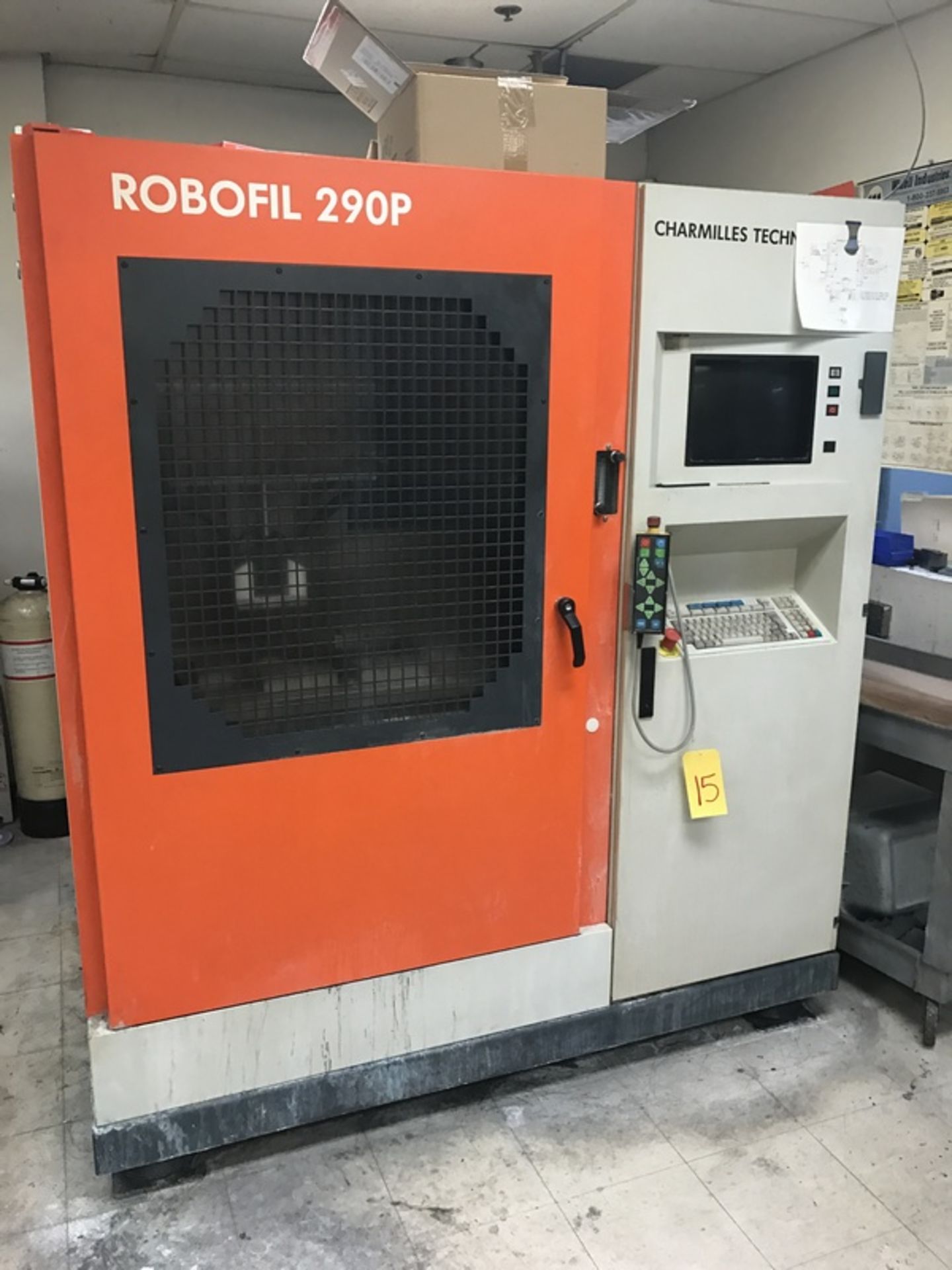 Charmilles Robofil 290P EDM Wire Machine, Model: 290P, S/N: 9.24637331511, (2000), 10 KVA, Auto - Image 2 of 6