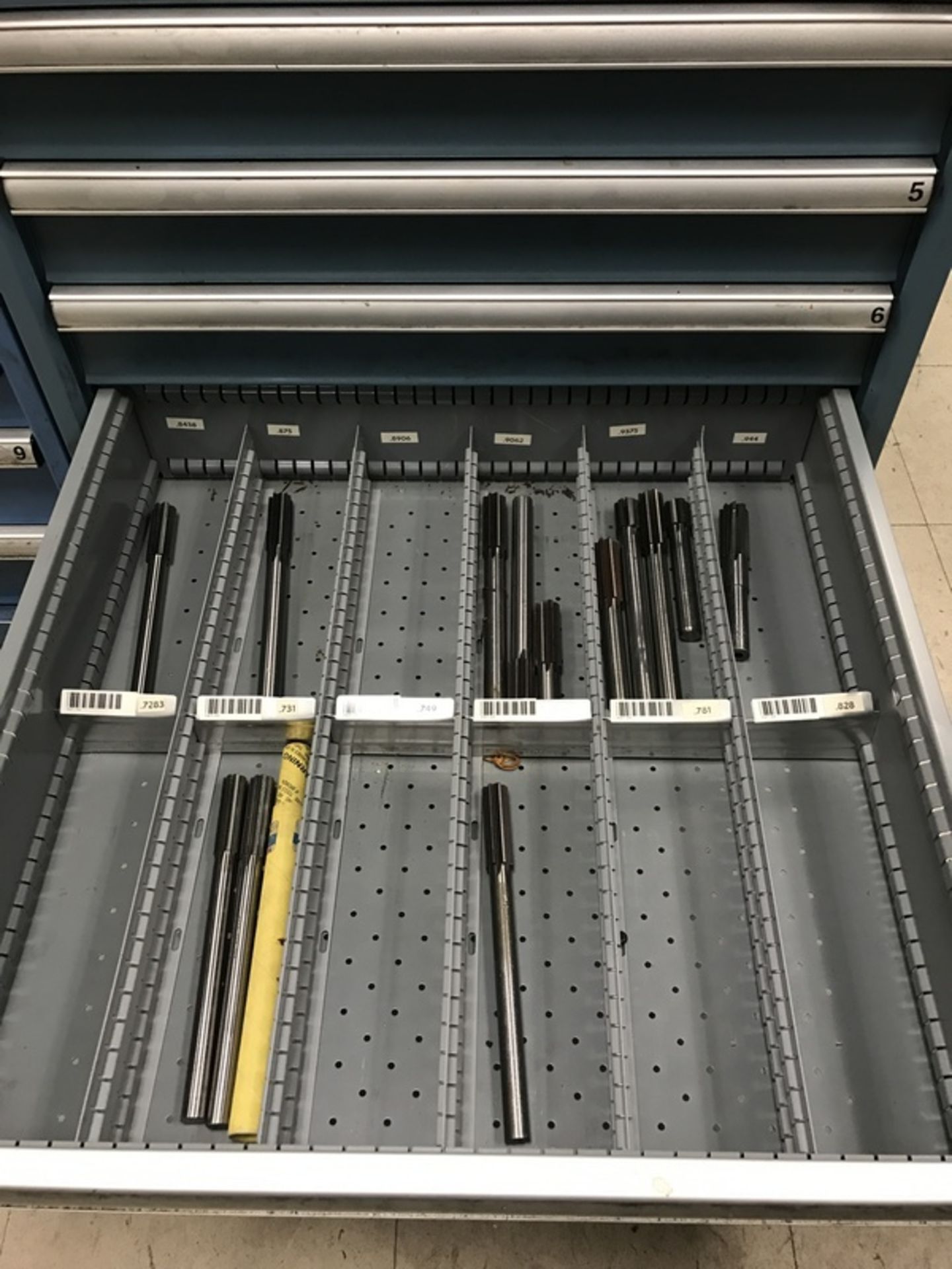 8-Drawer Lista Cabinet & Contents, Including Tooling of Various types Including: Drill Bits, Tap - Image 8 of 12