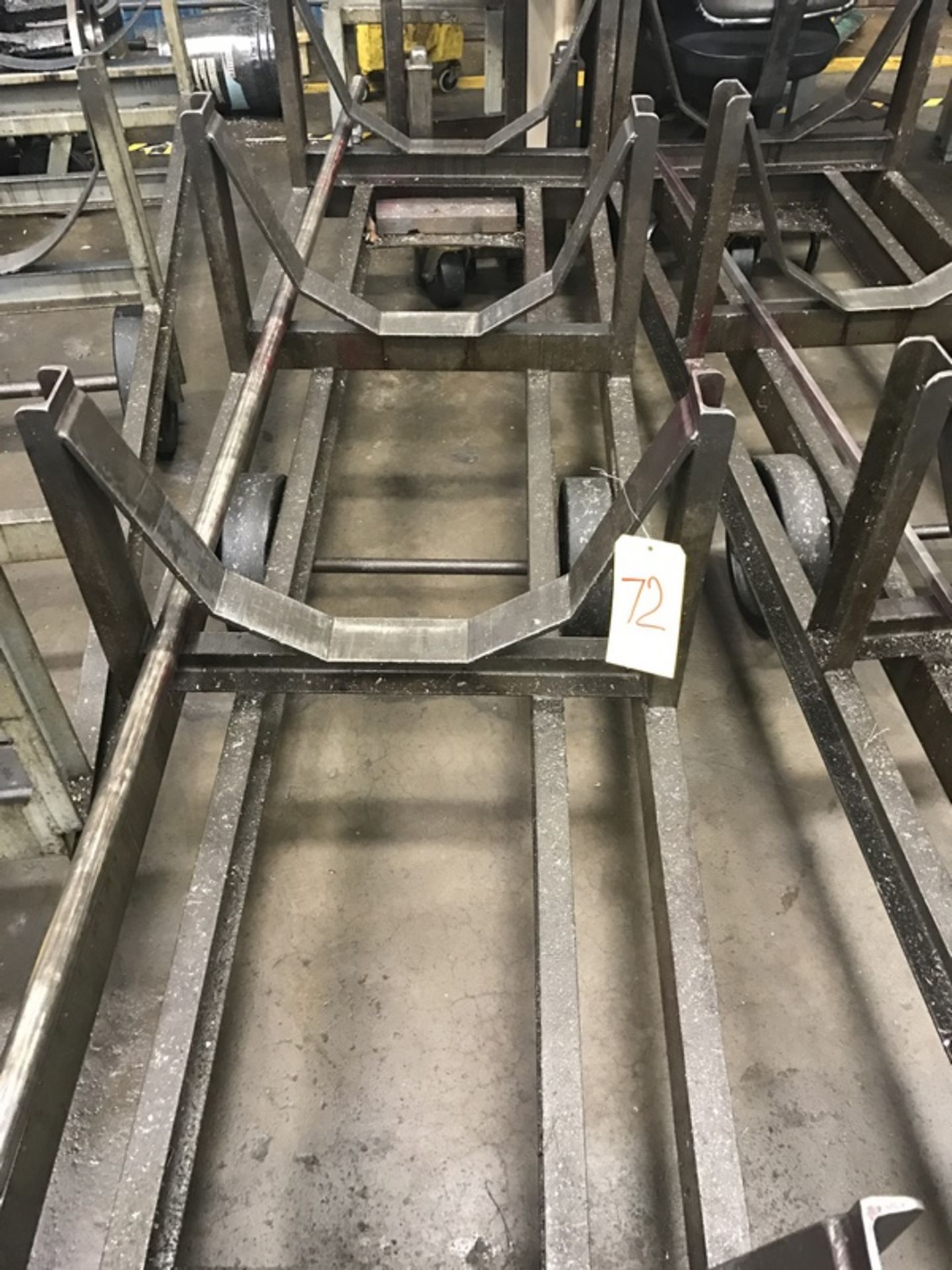 Material Handling Carts for Bar Stock Lengths