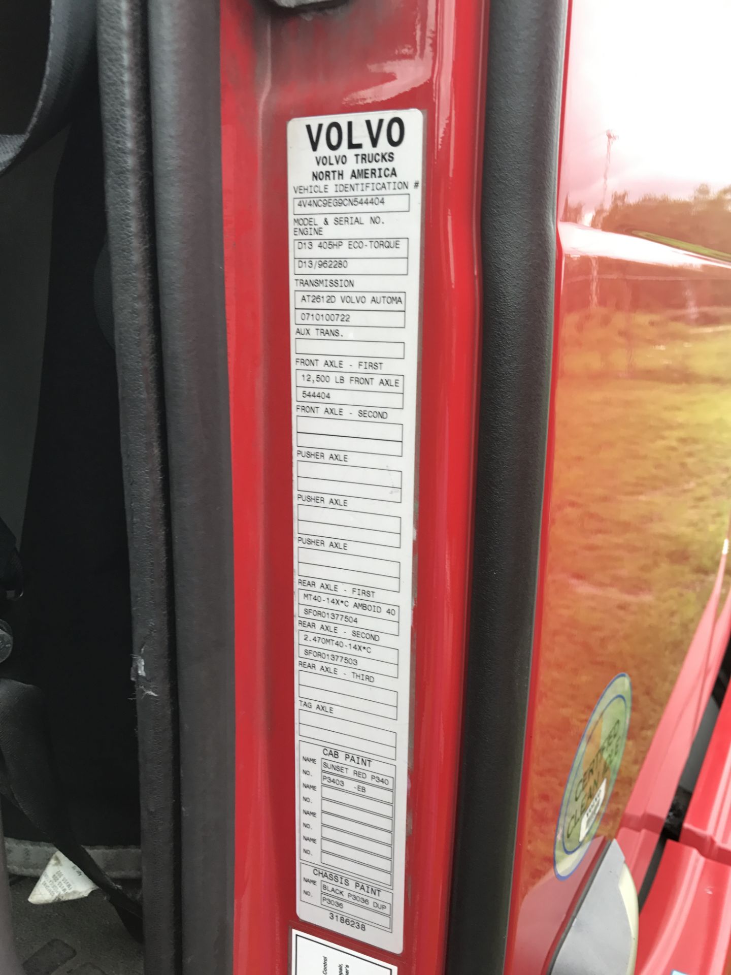 2012 Volvo D13 405HP Eco Torque - Image 4 of 6