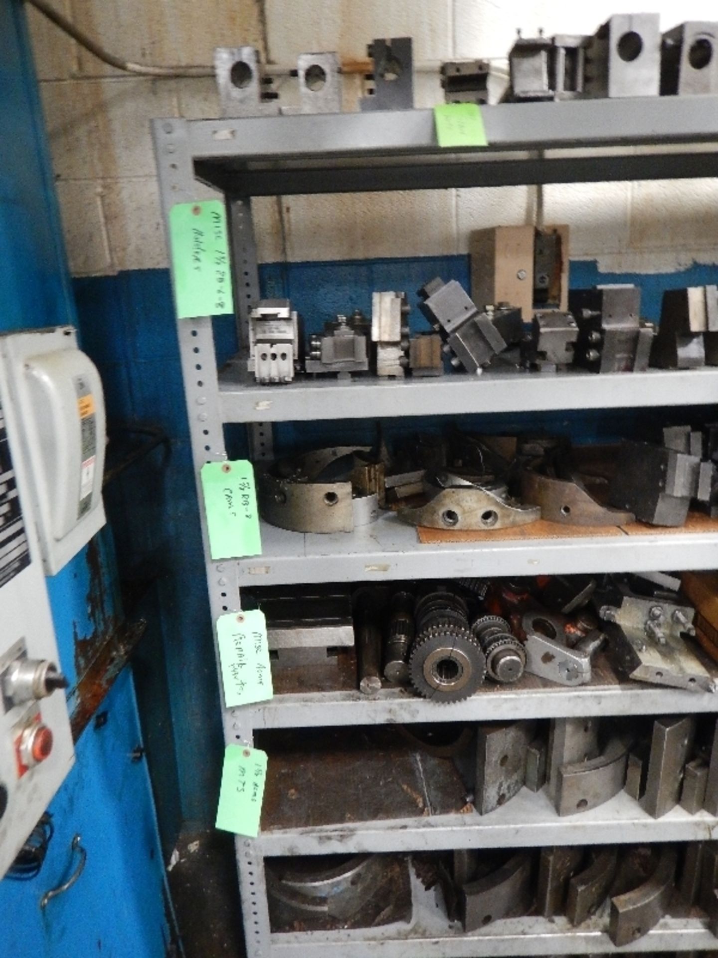 Metal Racking and Contents of Acme Gridley Tooling: including but not limited to: 1-5/8" RB-8 - Image 2 of 3