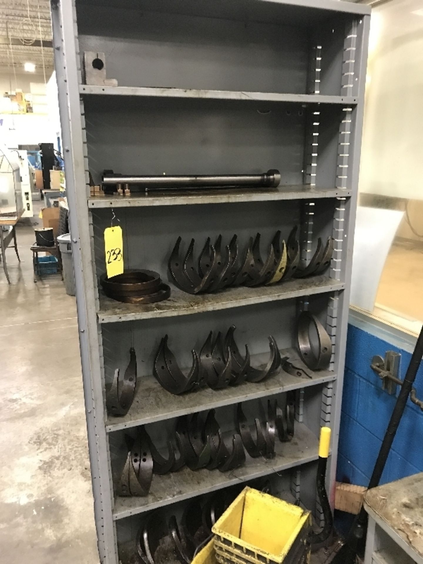 Metal Rack and Contents including but not limited to Acme Gridley Tooling of Cams, etc.