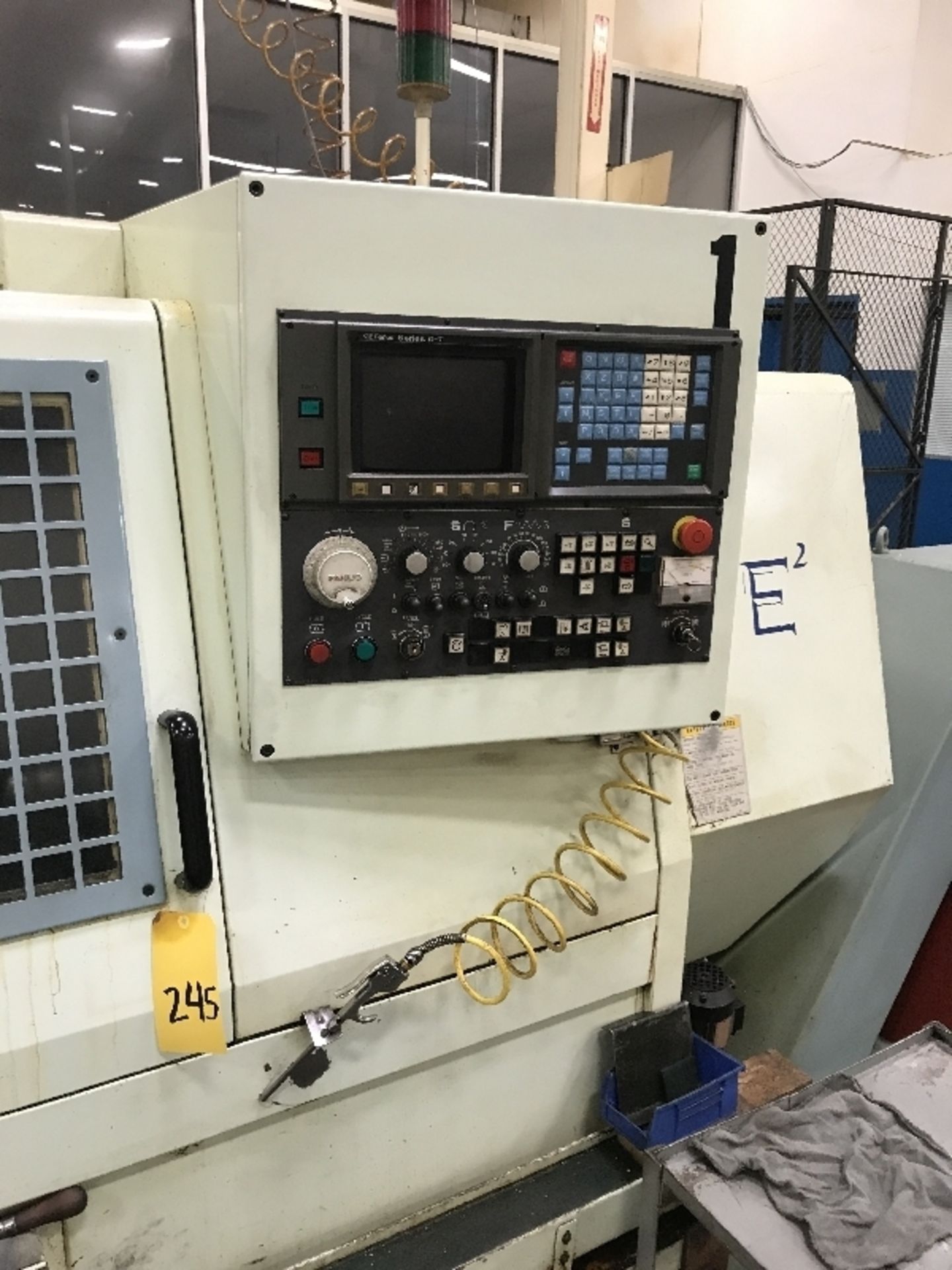 Eurotech Multiflex E2 CNC Lathe, Model: B.500/SM, S/N: 4768, Year (1996), with CNC Enhancements - Image 2 of 8