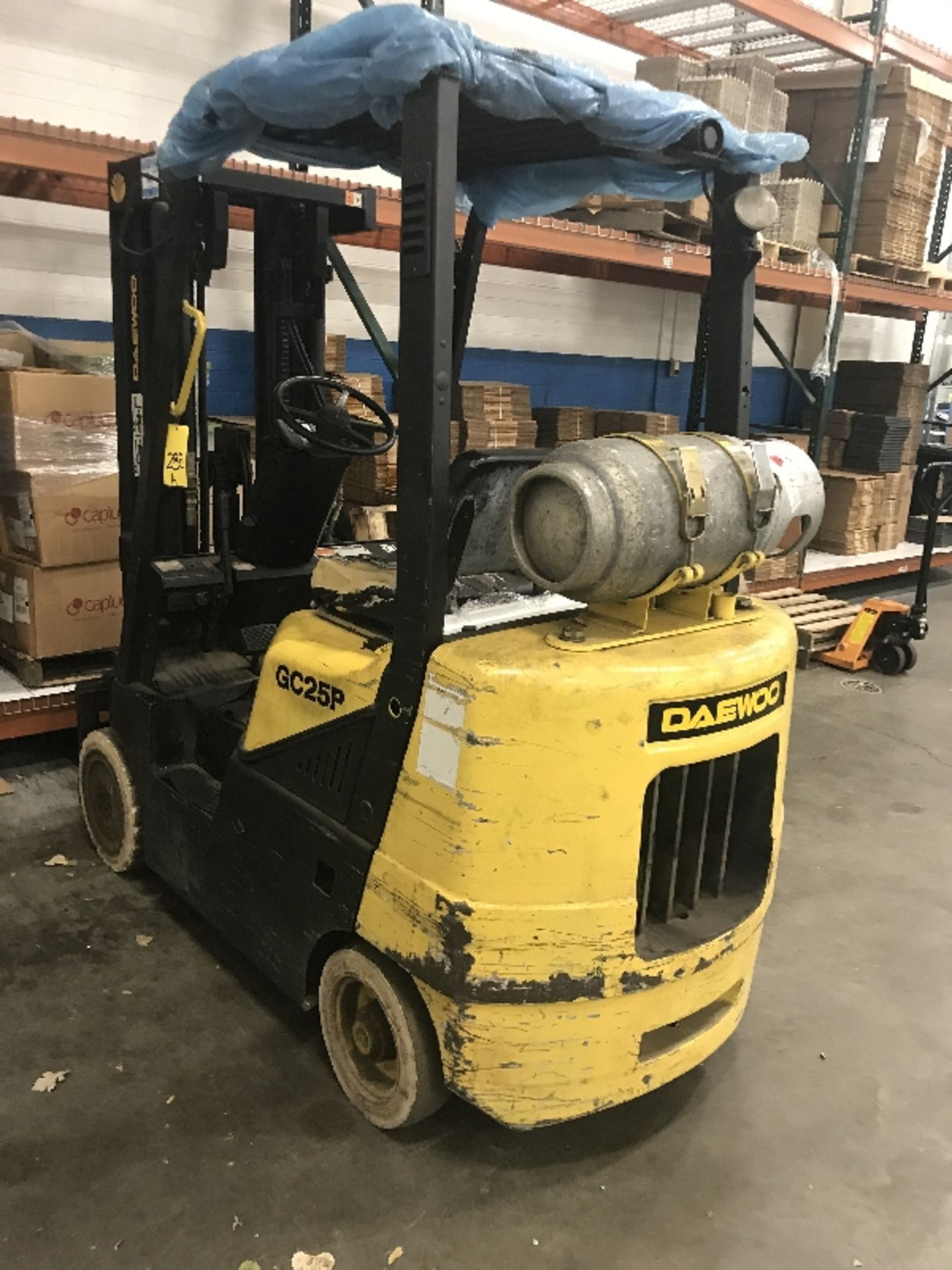 Daewoo Forklift, Model: GC25P-3, S/N: E1-00119_x00D_ Not available for pick up until 11/15/17 - Image 4 of 4