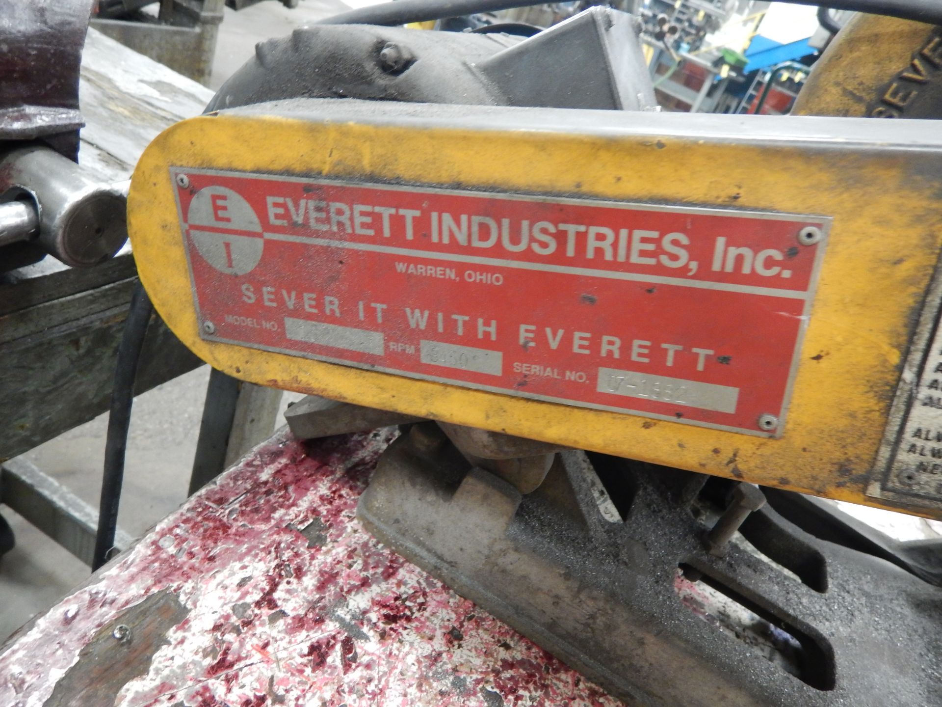 Everett Metal Chop Saw - Image 2 of 2