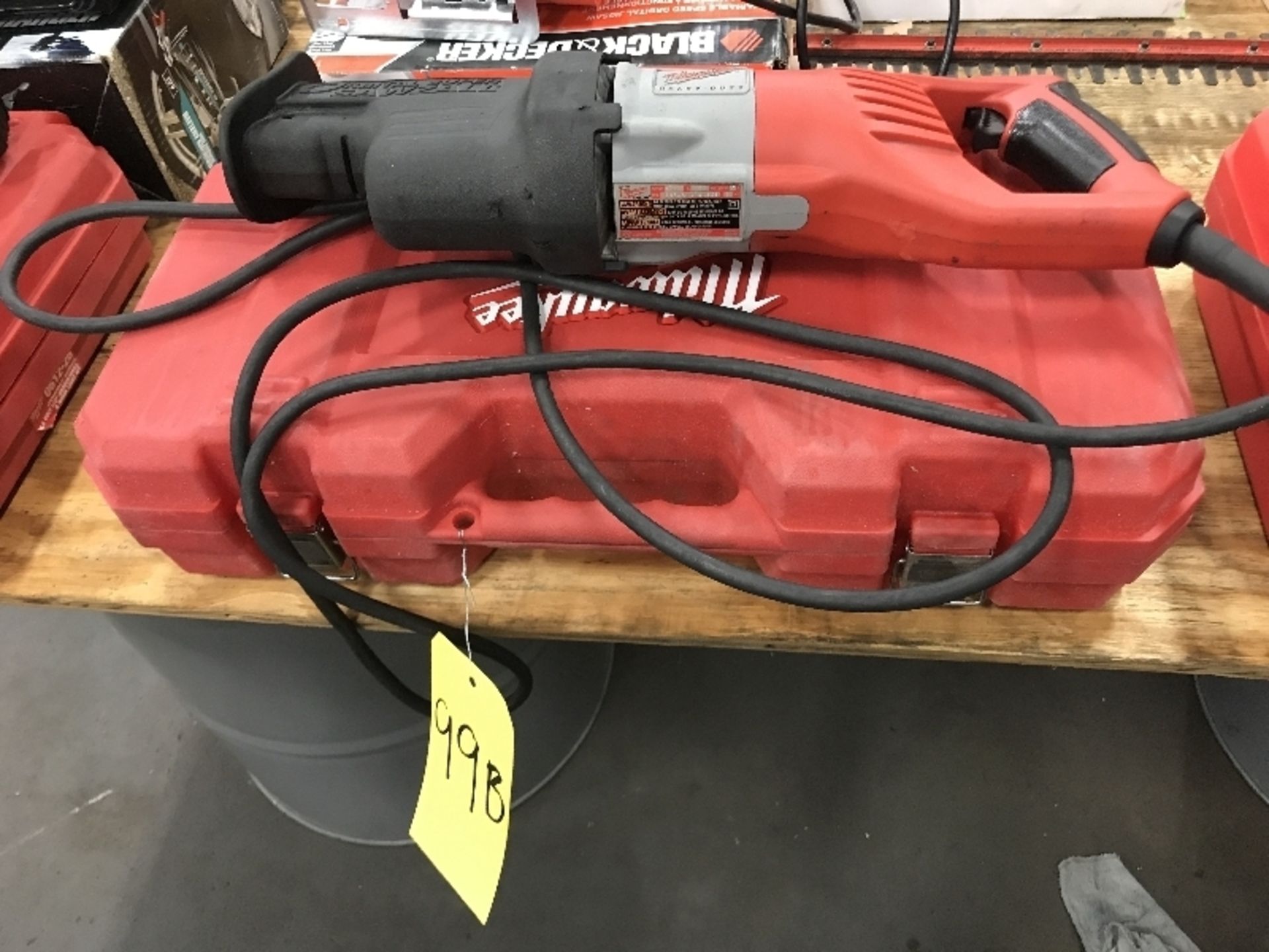 Milwaukee Saw-Zall & Case, Model 6536-21